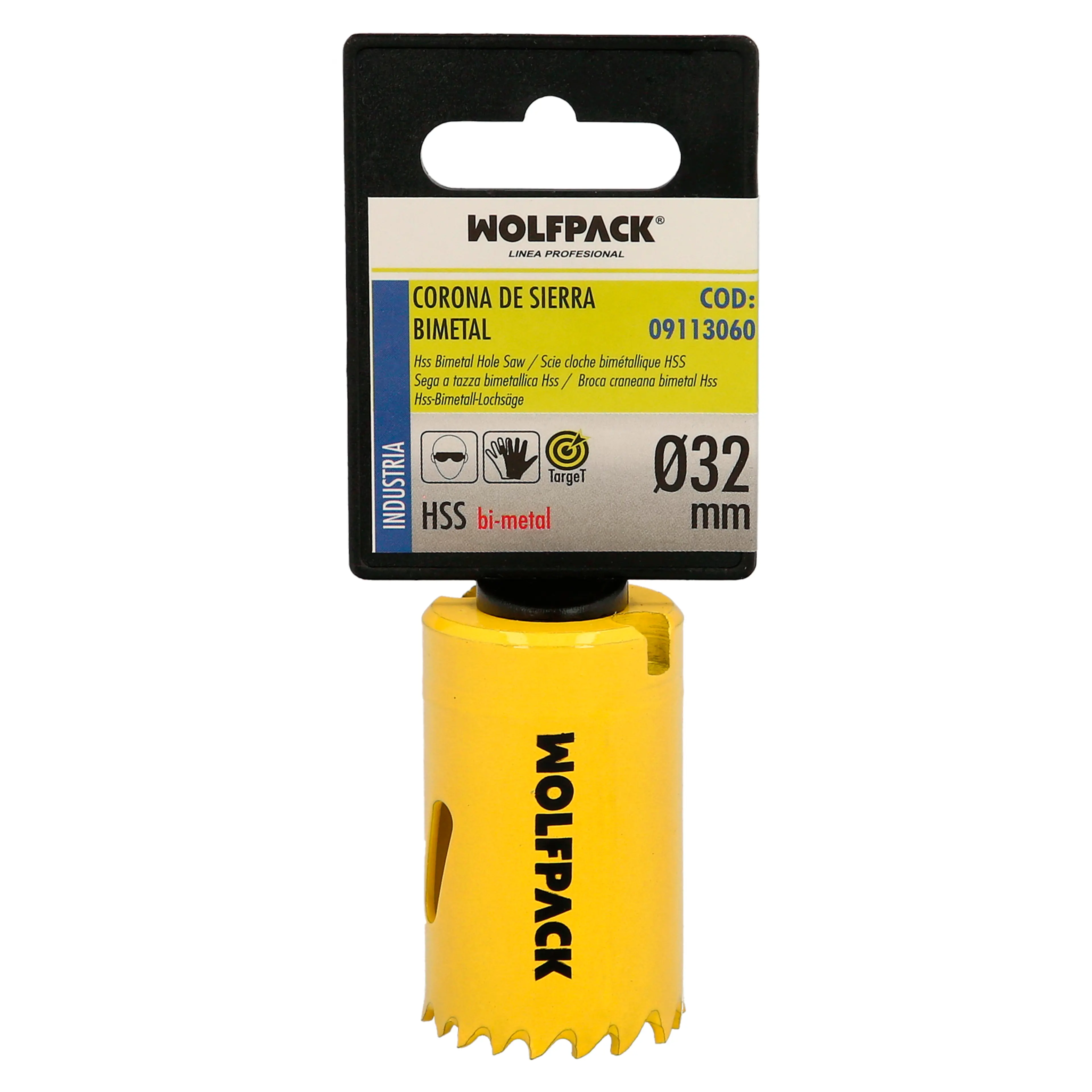 CORONA DE SIERRA BIMETAL TARGET  Ø 