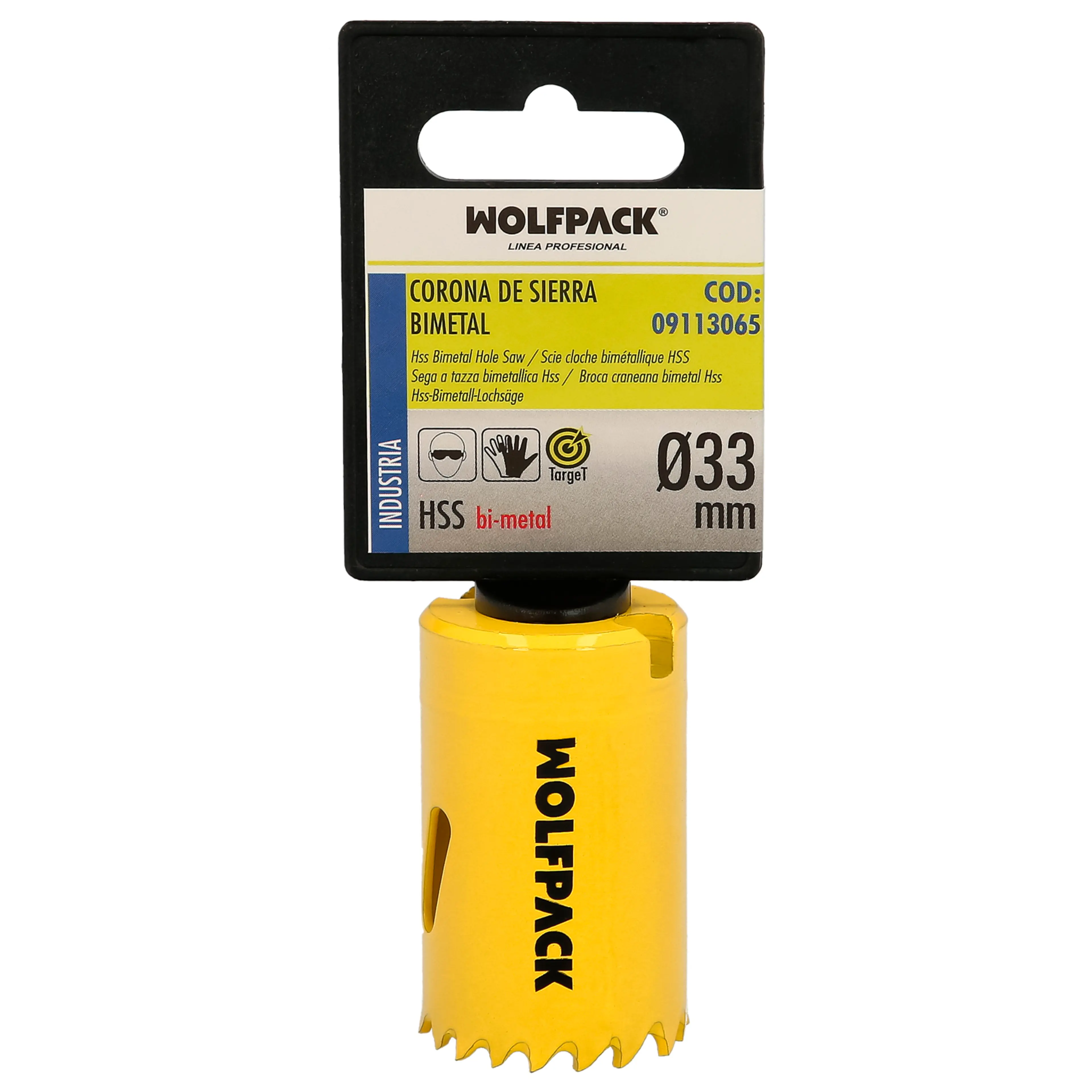 CORONA DE SIERRA BIMETAL TARGET  Ø 