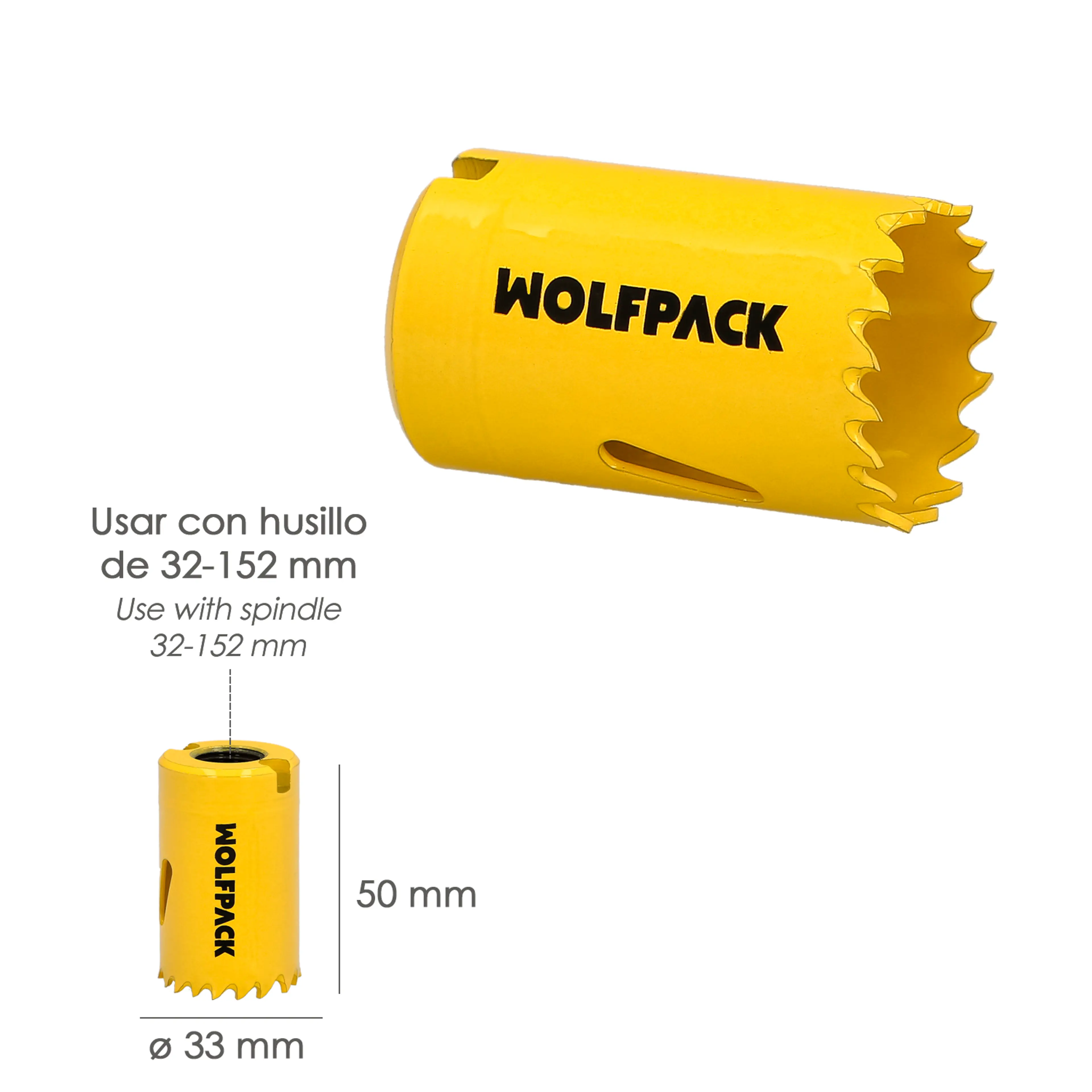 CORONA DE SIERRA BIMETAL TARGET  Ø 