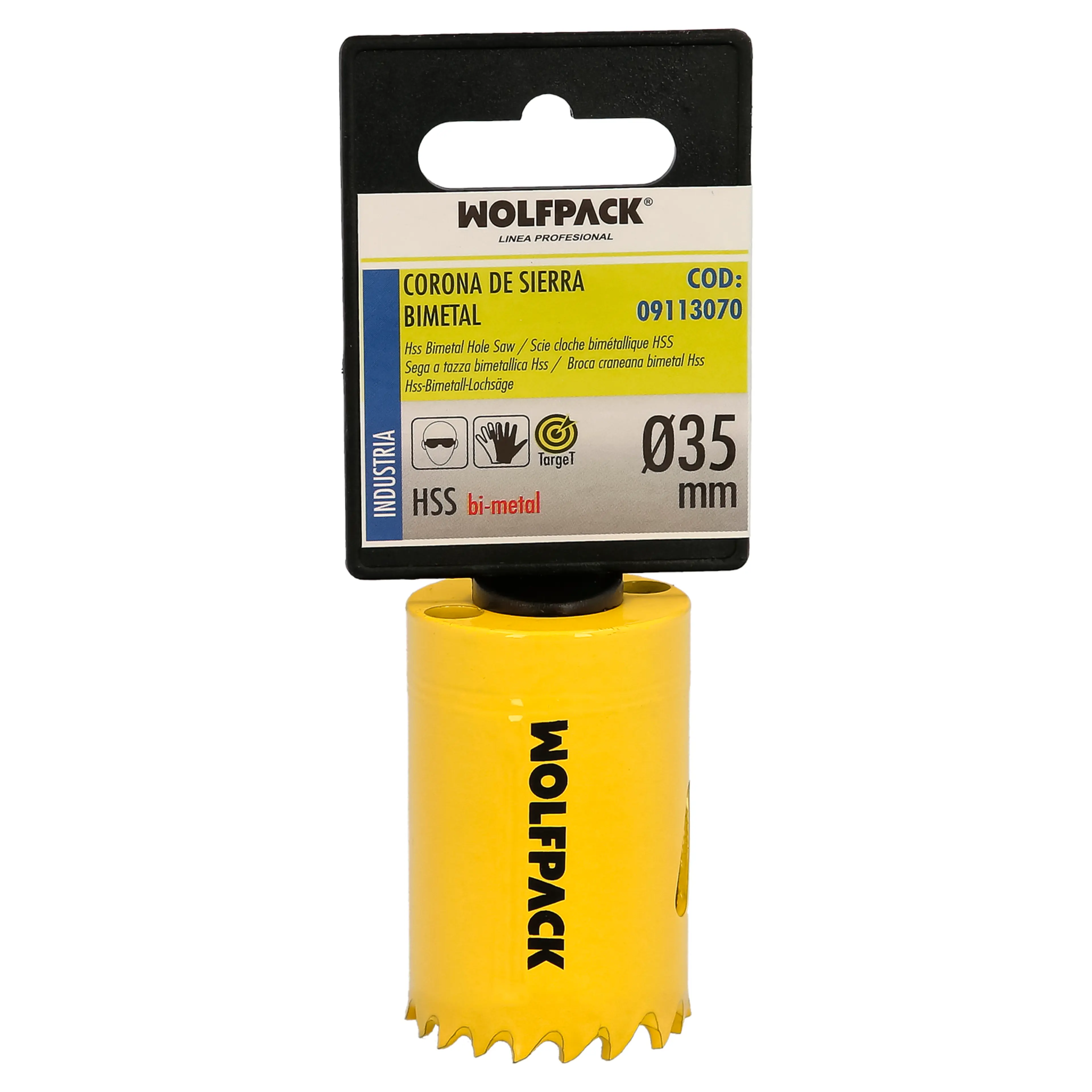 CORONA DE SIERRA BIMETAL TARGET  Ø 
