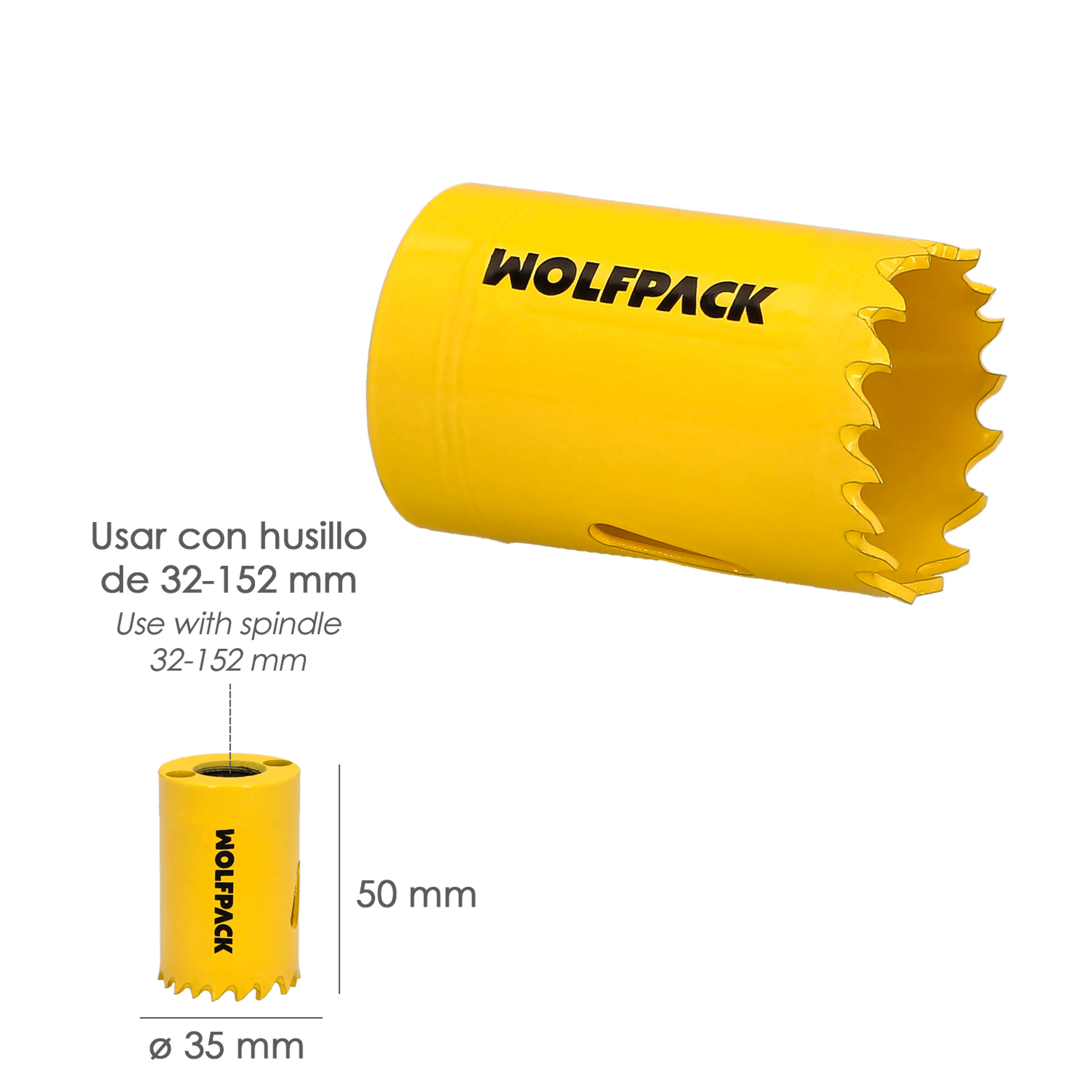 CORONA DE SIERRA BIMETAL TARGET  Ø 