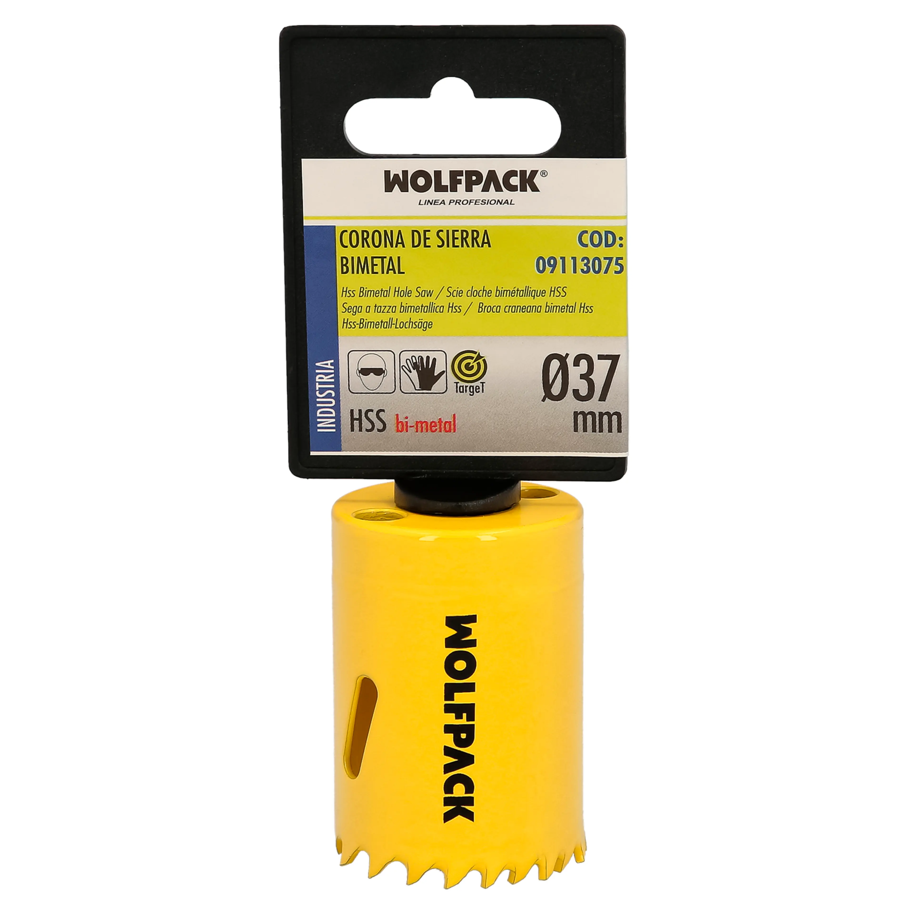CORONA DE SIERRA BIMETAL TARGET  Ø 