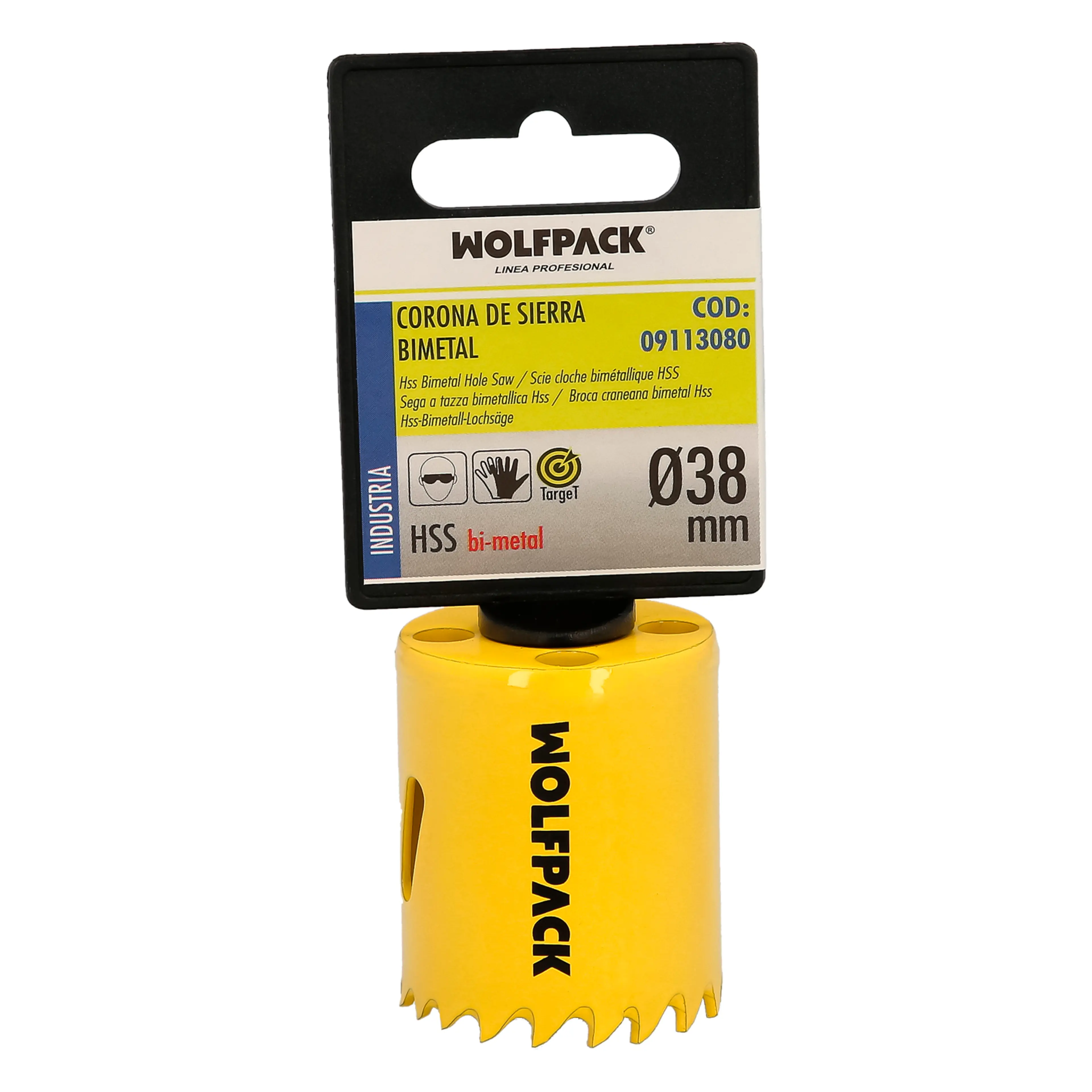 CORONA DE SIERRA BIMETAL TARGET  Ø 