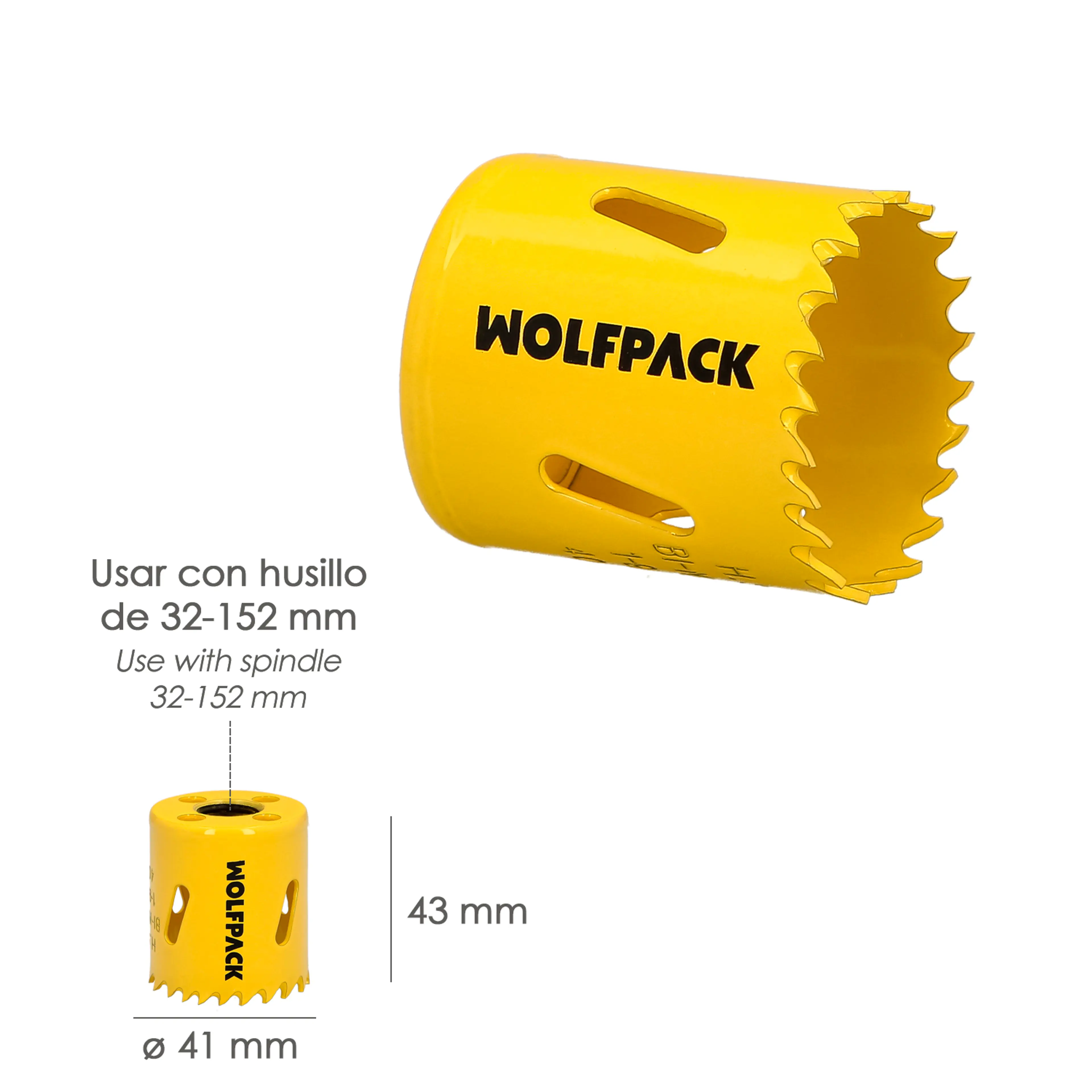 CORONA DE SIERRA BIMETAL TARGET  Ø 