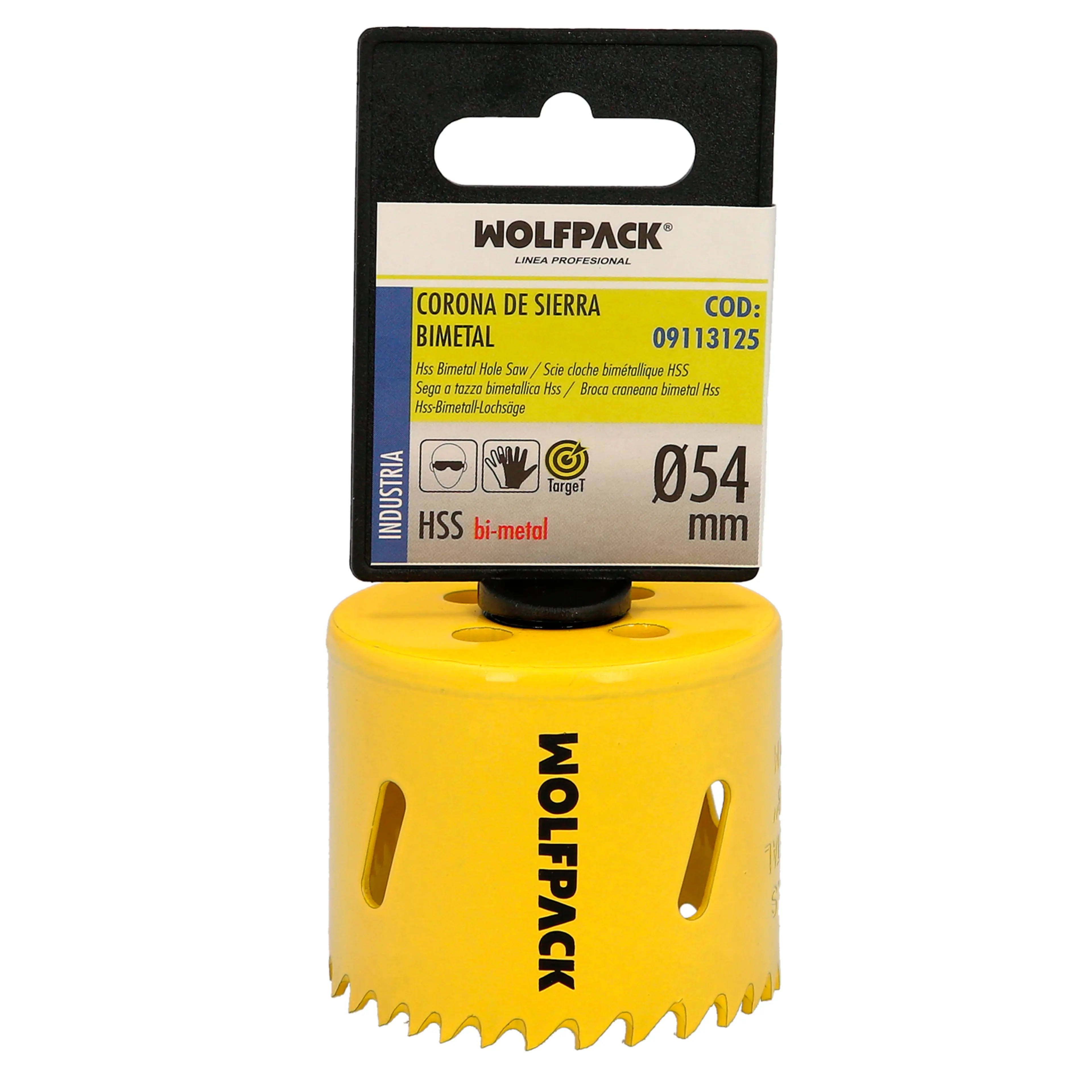 CORONA DE SIERRA BIMETAL TARGET  Ø 
