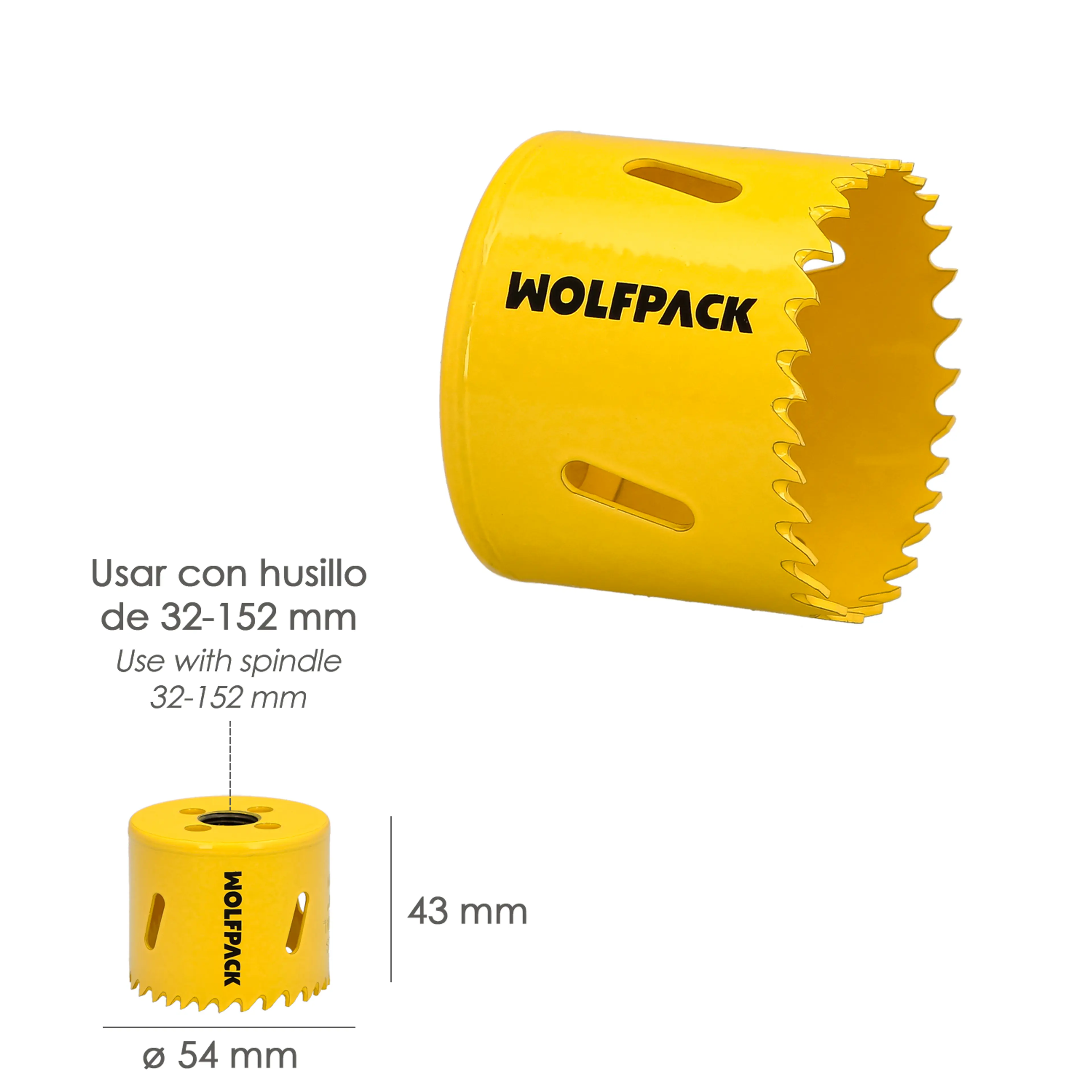 CORONA DE SIERRA BIMETAL TARGET  Ø 