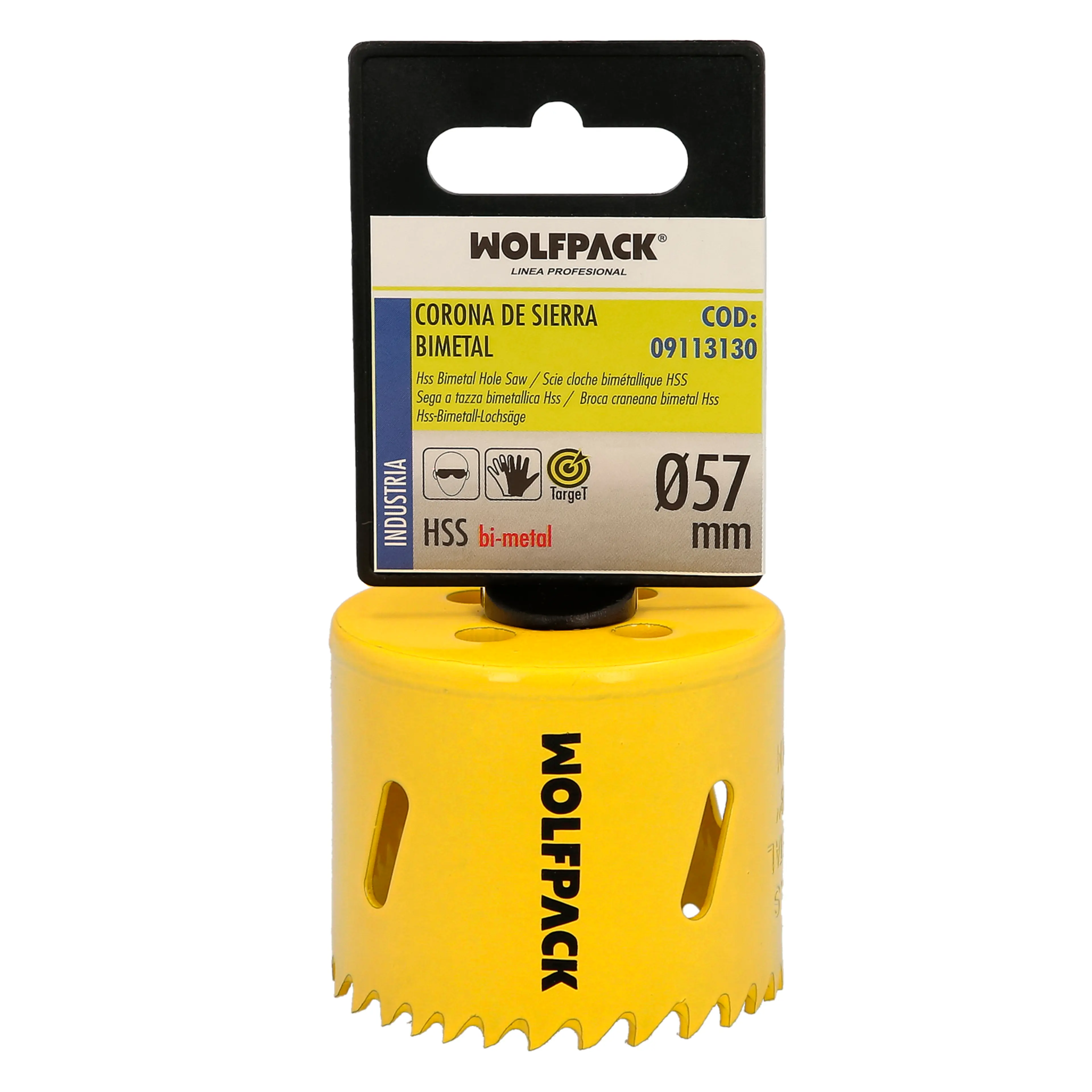 CORONA DE SIERRA BIMETAL TARGET  Ø 