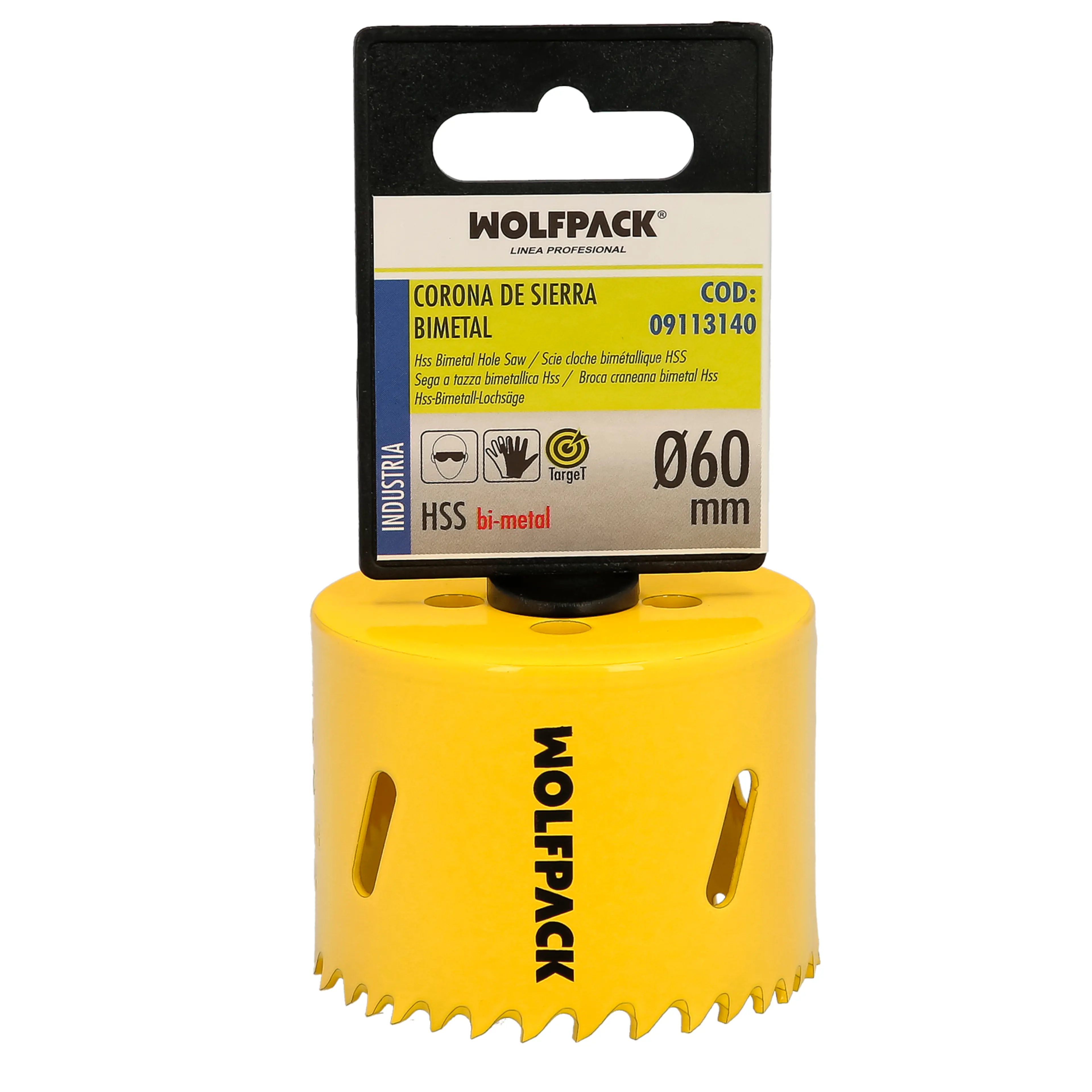 CORONA DE SIERRA BIMETAL TARGET  Ø 