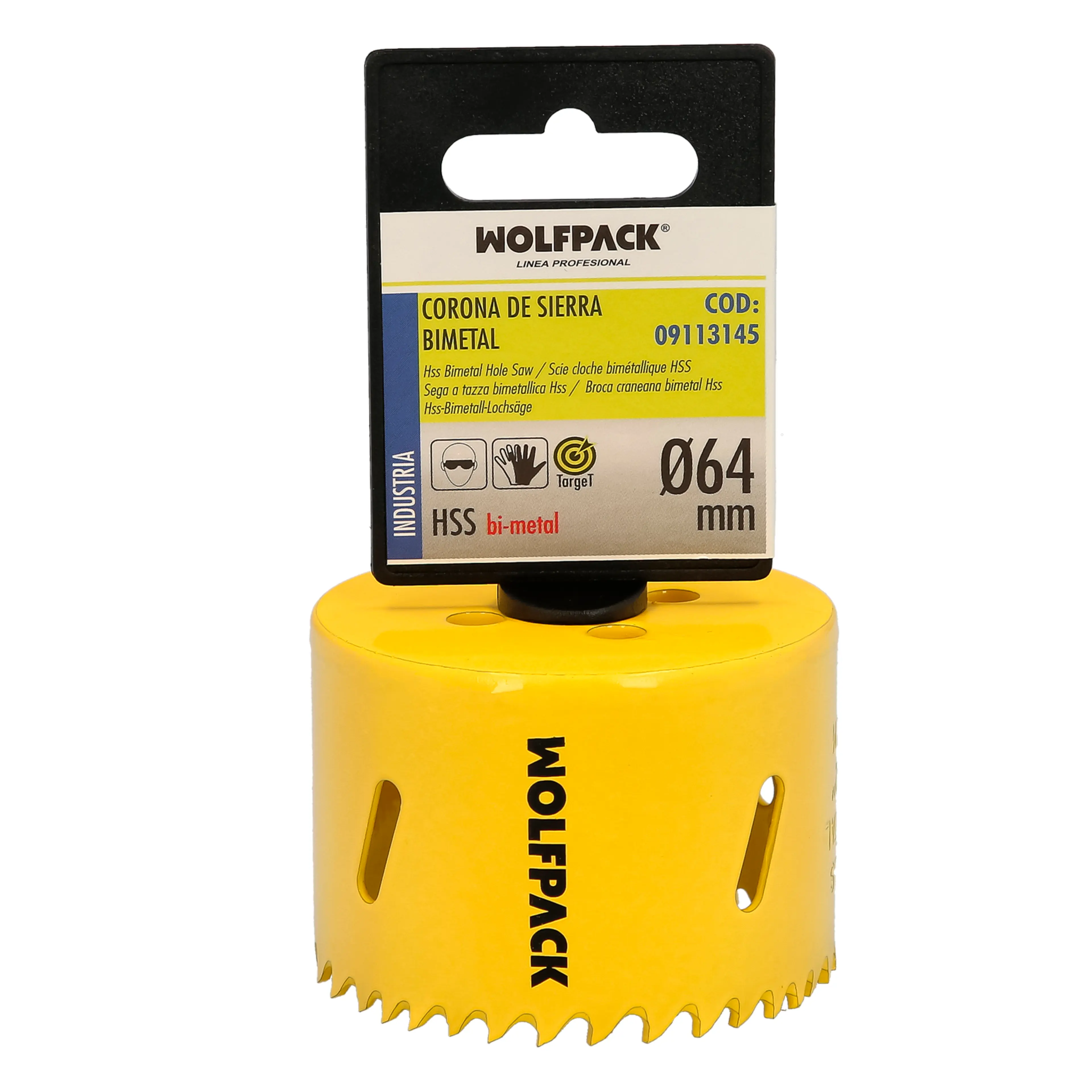 CORONA DE SIERRA BIMETAL TARGET  Ø 