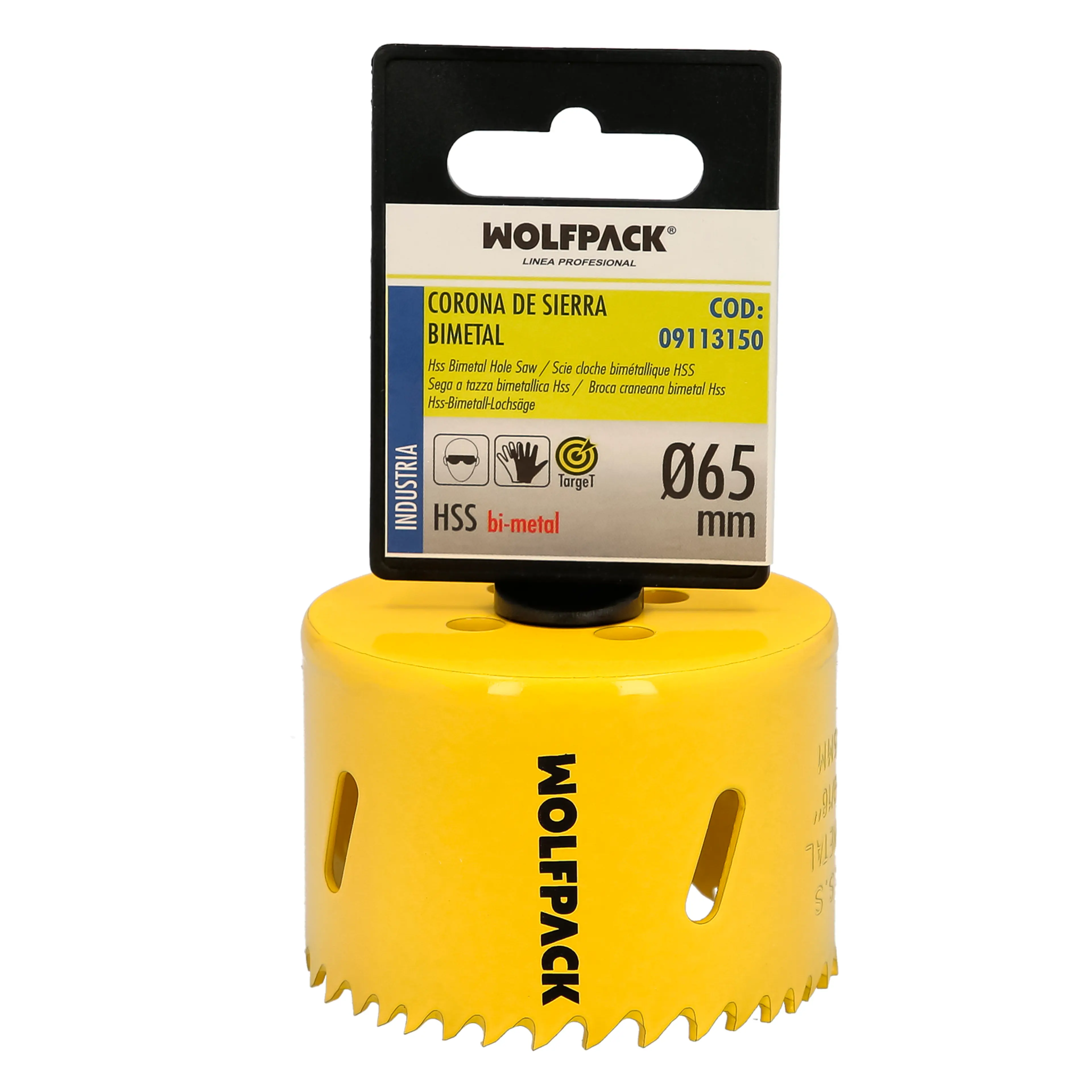 CORONA DE SIERRA BIMETAL TARGET  Ø 