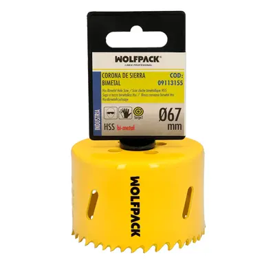 CORONA DE SIERRA BIMETAL TARGET  Ø 