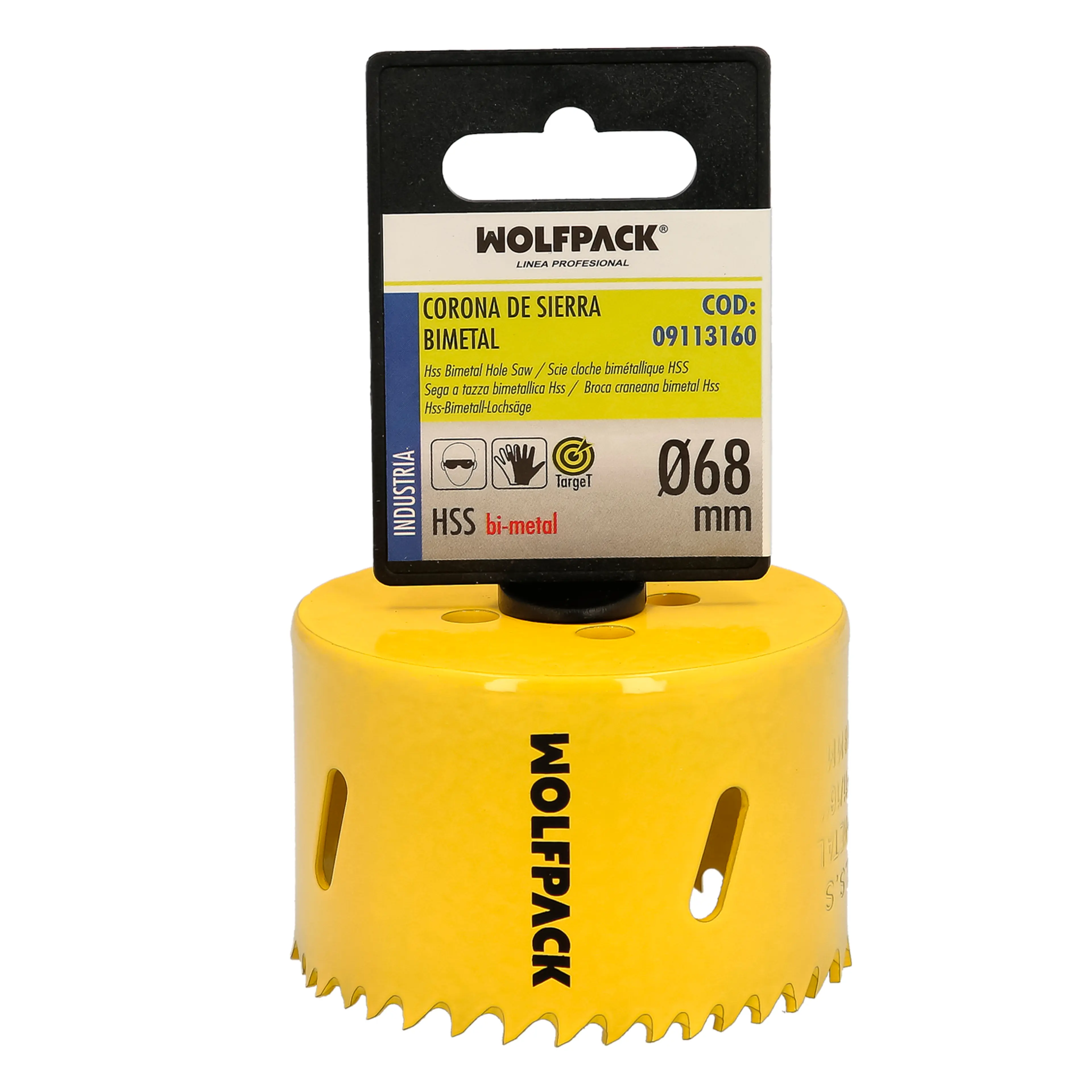 CORONA DE SIERRA BIMETAL TARGET  Ø 