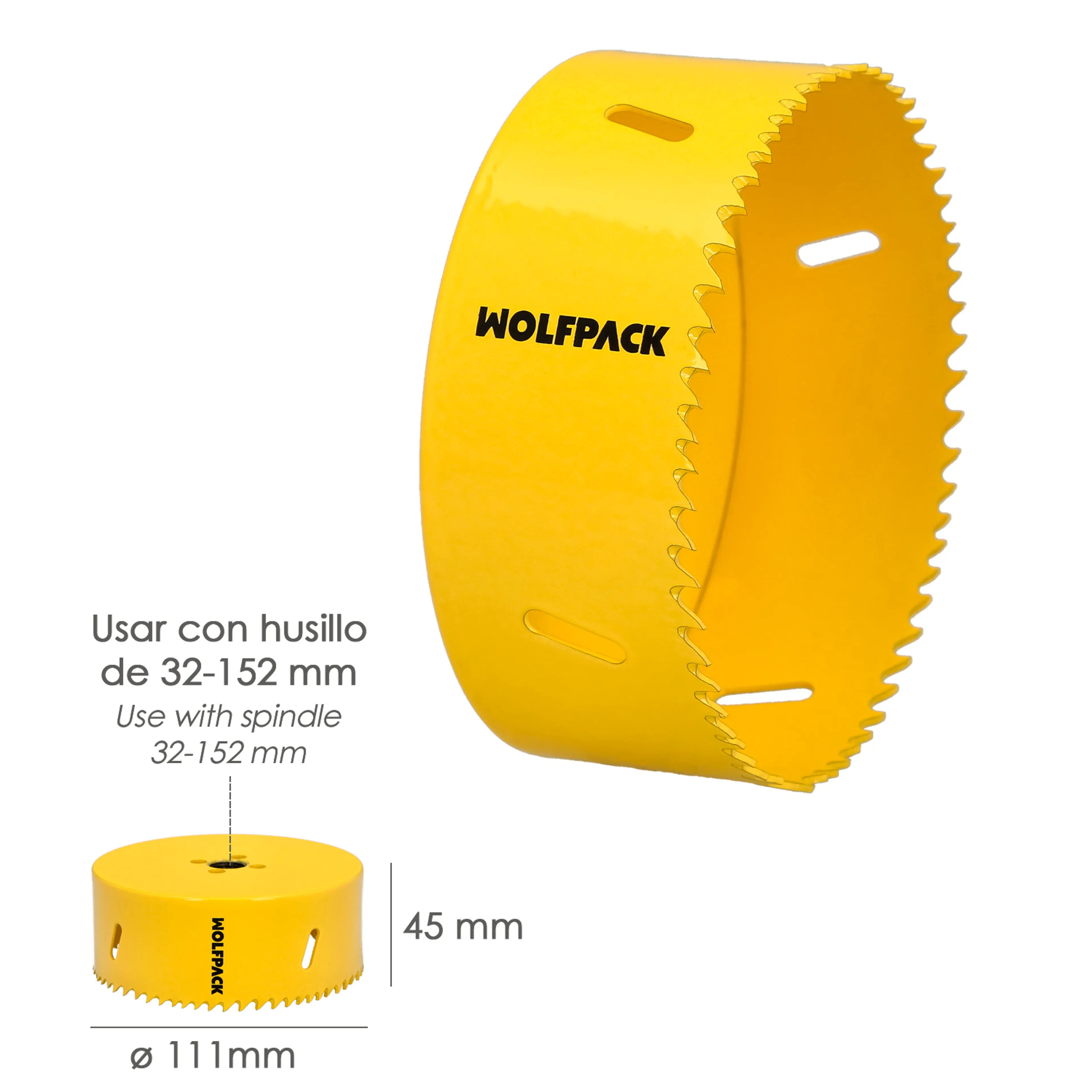 CORONA DE SIERRA BIMETAL TARGET  Ø 