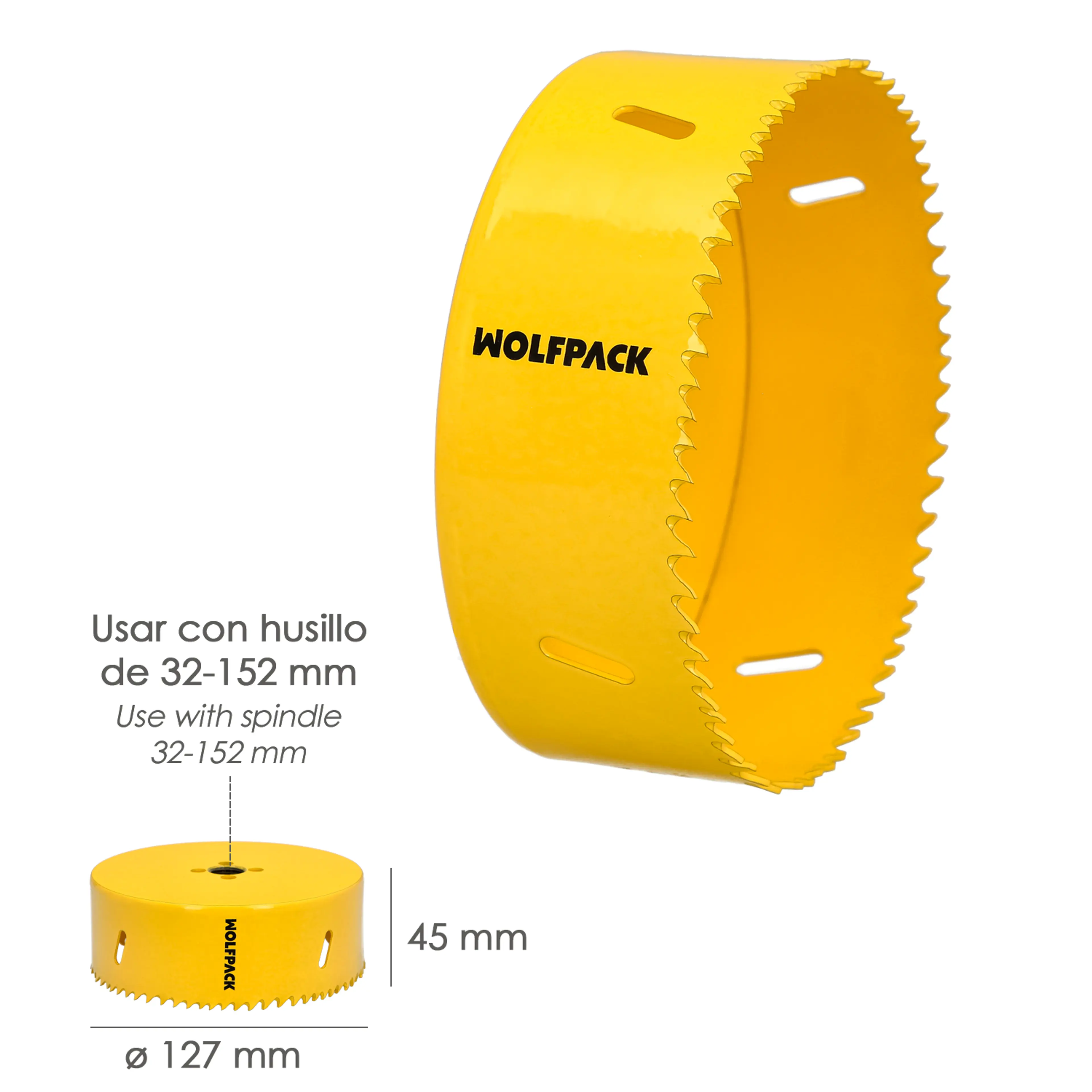 CORONA DE SIERRA BIMETAL TARGET  Ø 