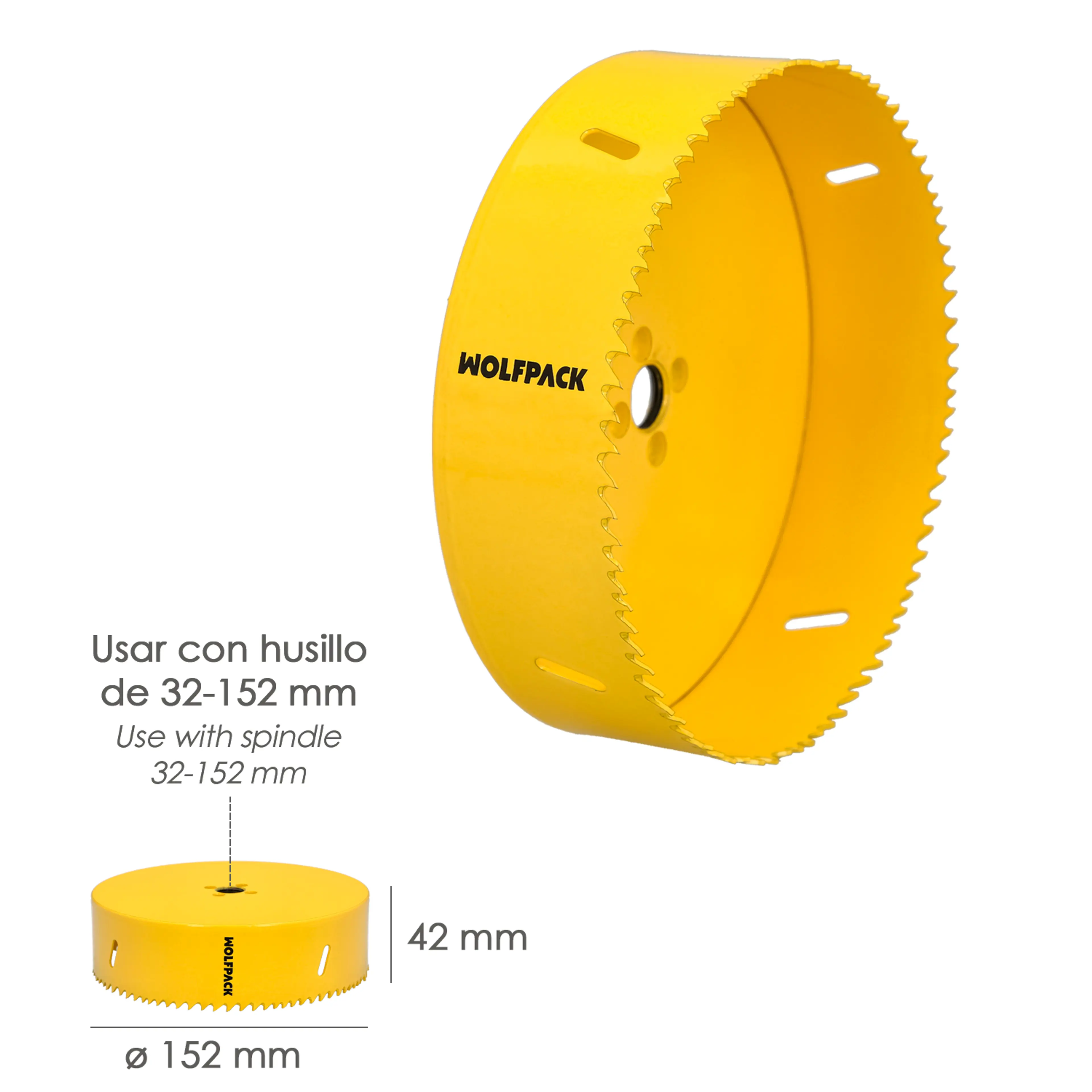CORONA DE SIERRA BIMETAL TARGET  Ø 