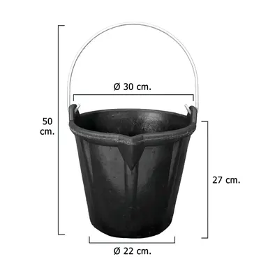 CUBO OBRA GOMA CON PICO WOLFPACK  1
