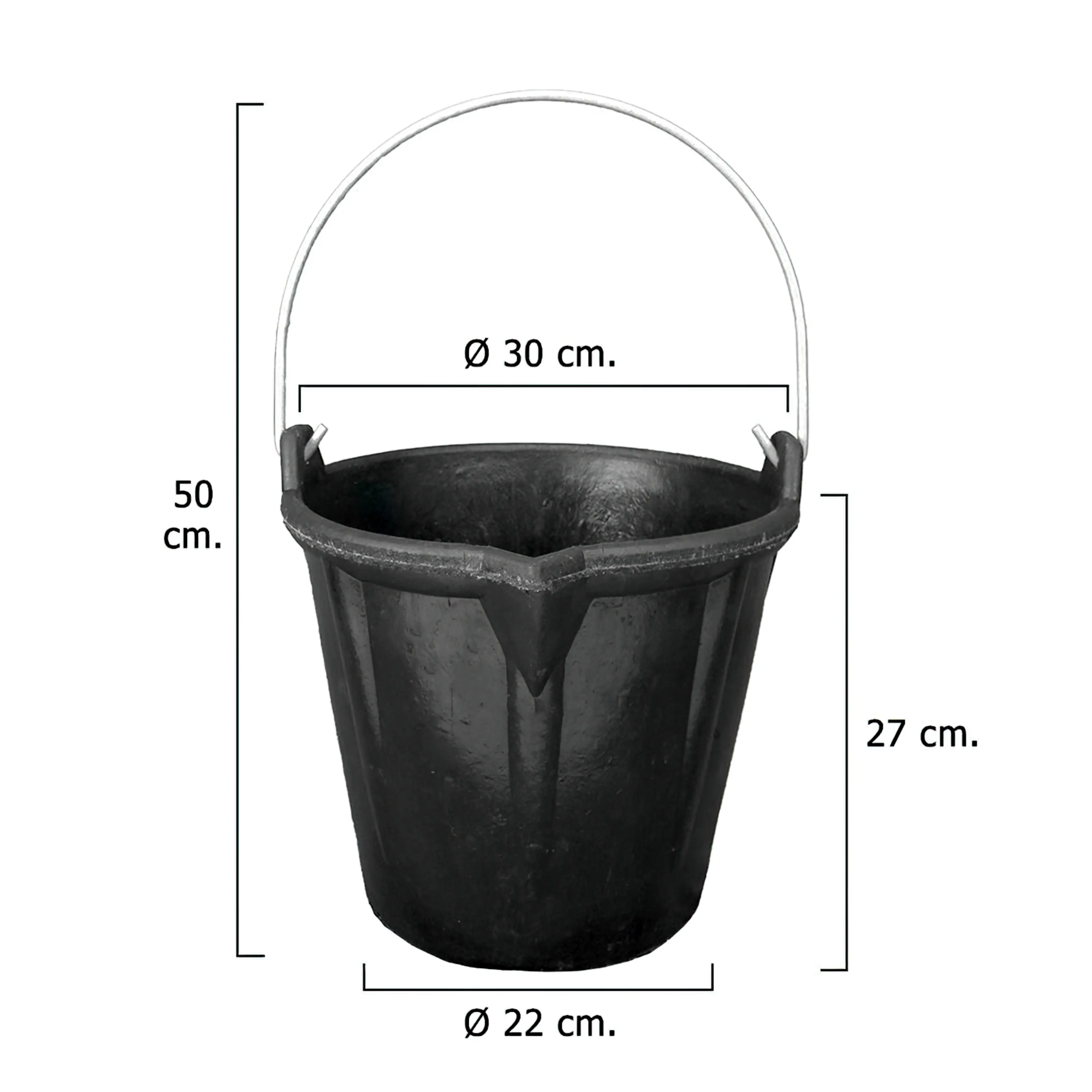 CUBO OBRA GOMA CON PICO WOLFPACK  1