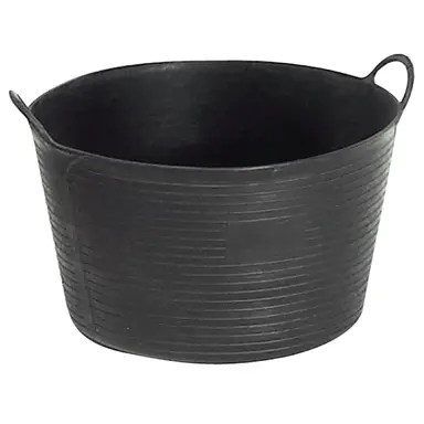 CAPAZO PLASTICO NEGRO NÚMERO 1 30 L