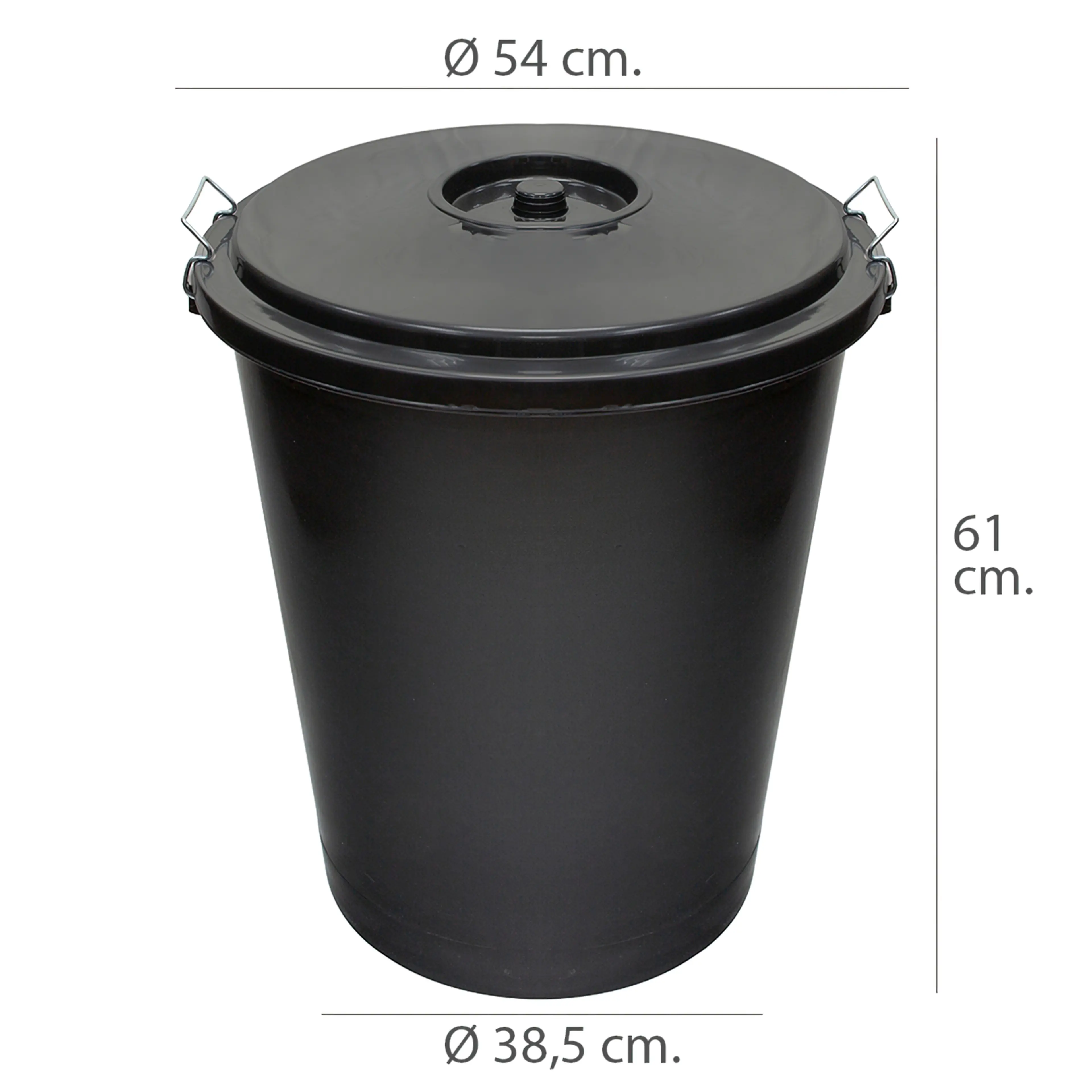 CUBO BASURA PLASTICO COMUNIDAD CON 