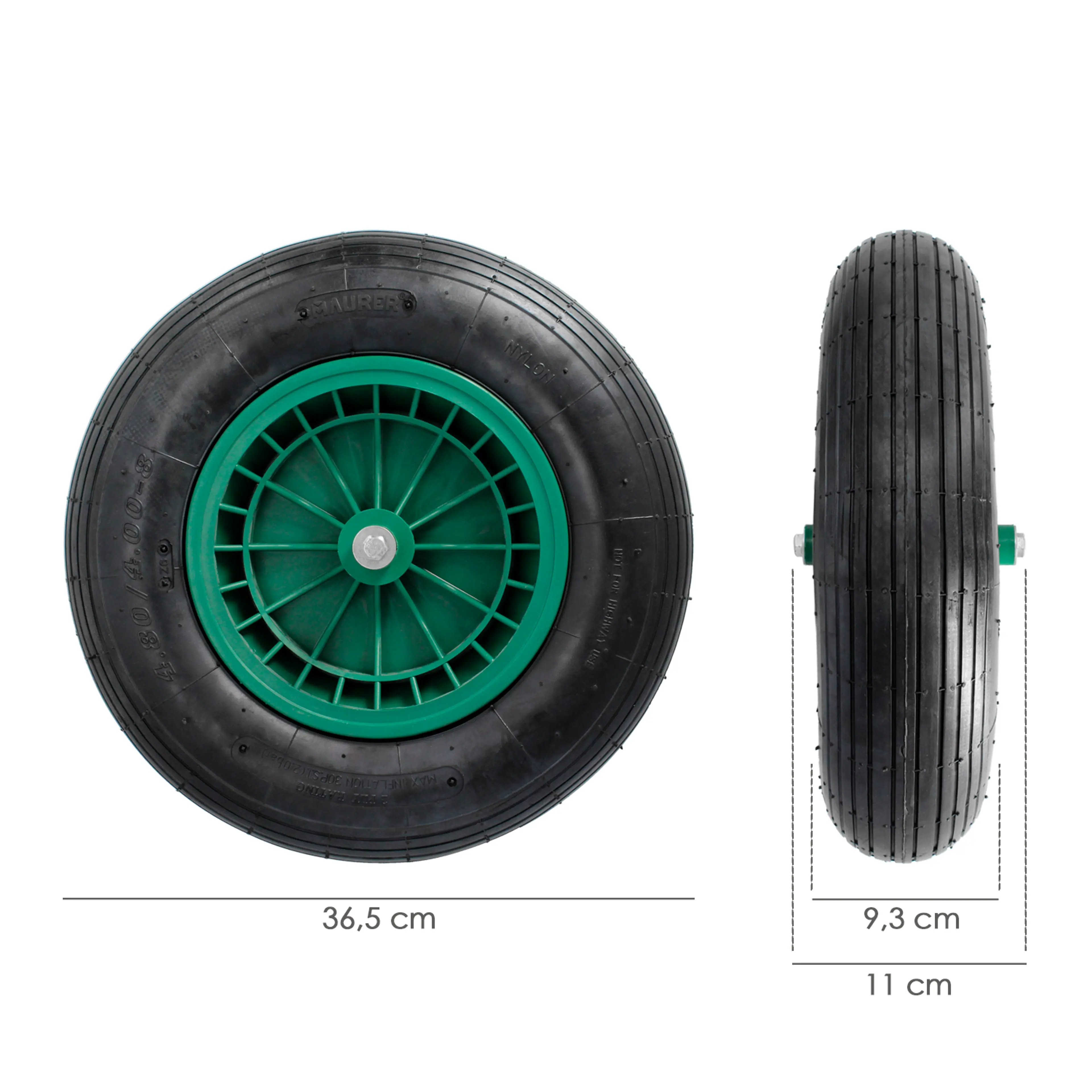 RUEDA CARRETILLA OBRA / JARDIN