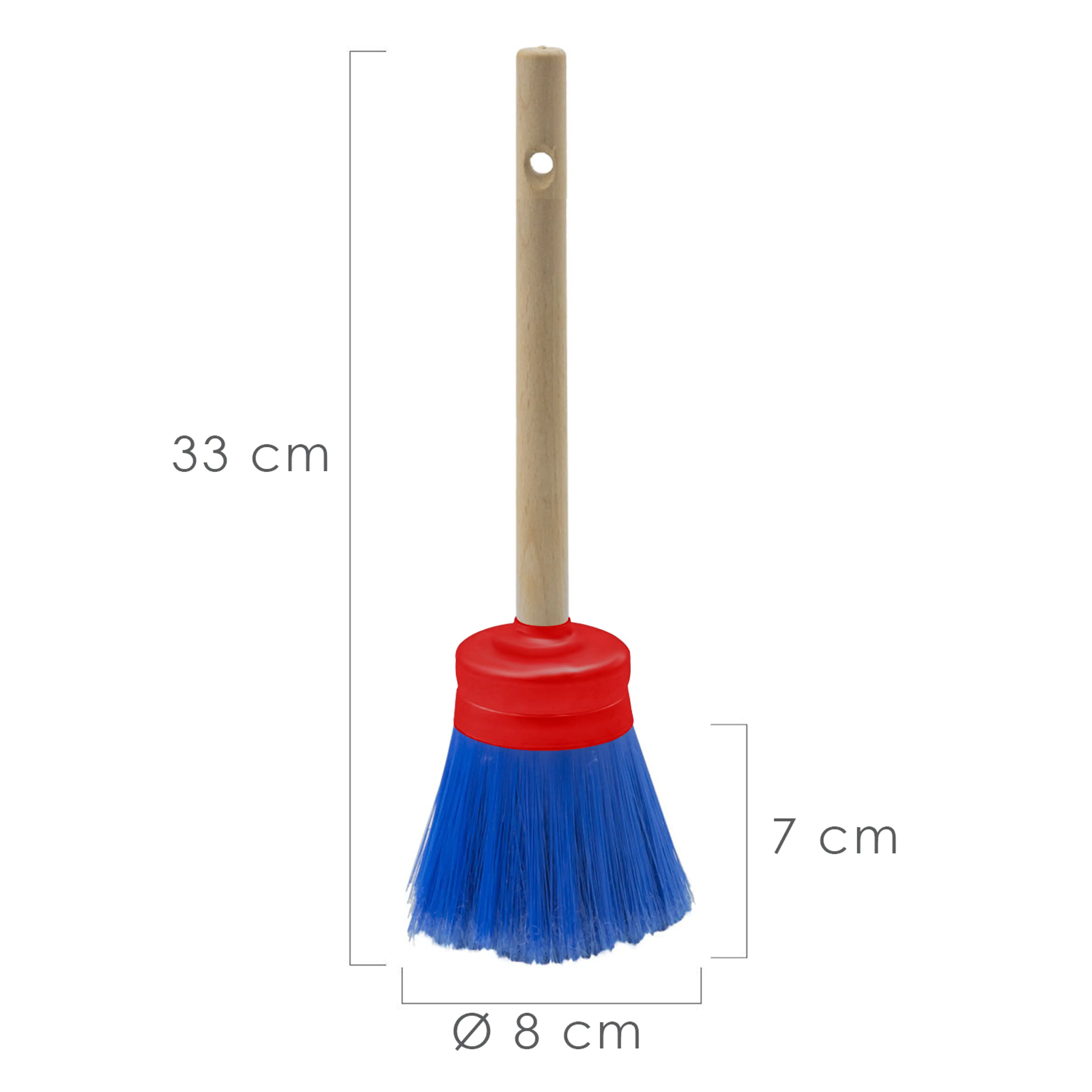 BROCHA ENCALAR CERDA AZUL Ø 10 X 29