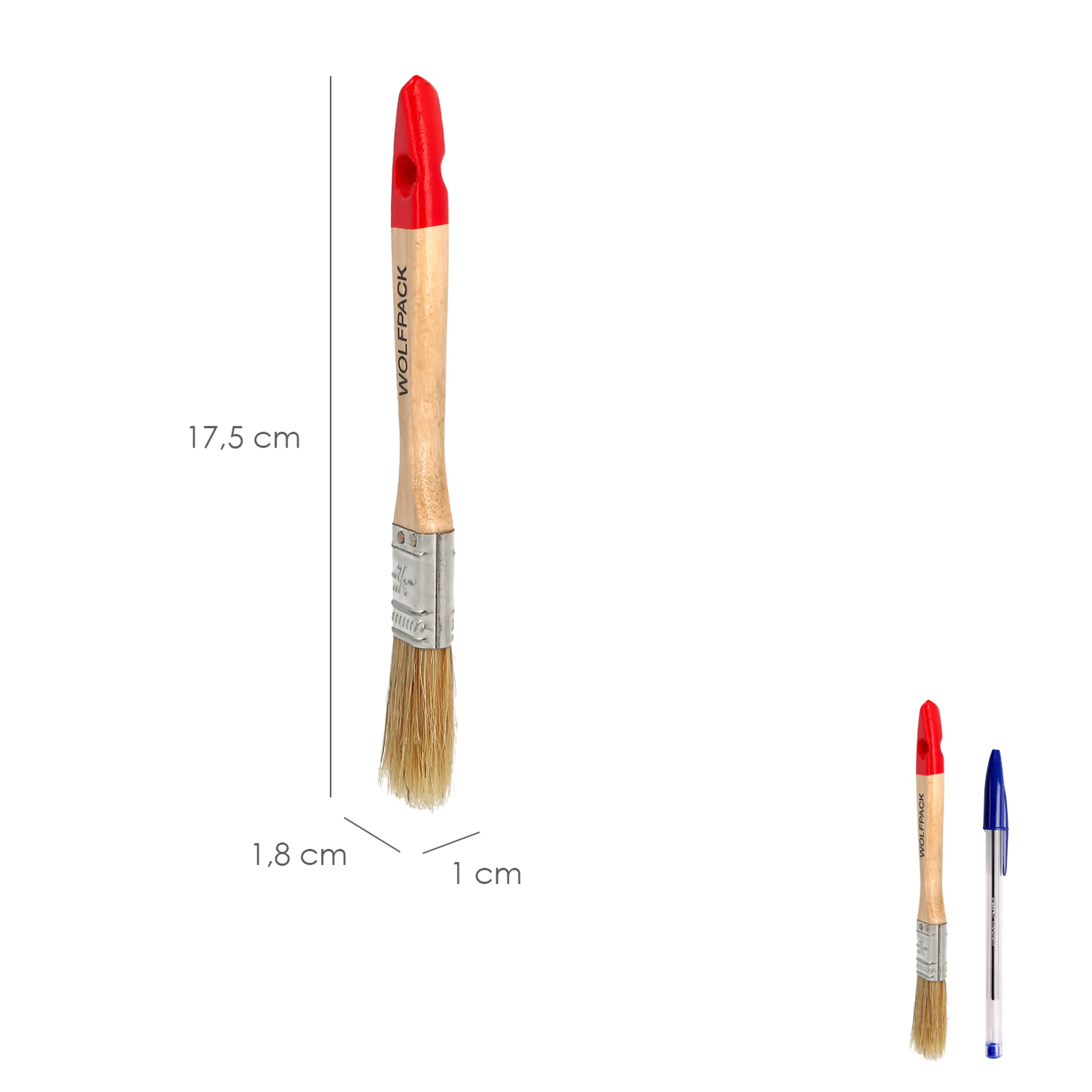 PALETINA BRICO DOBLE CERDA BLANCA N