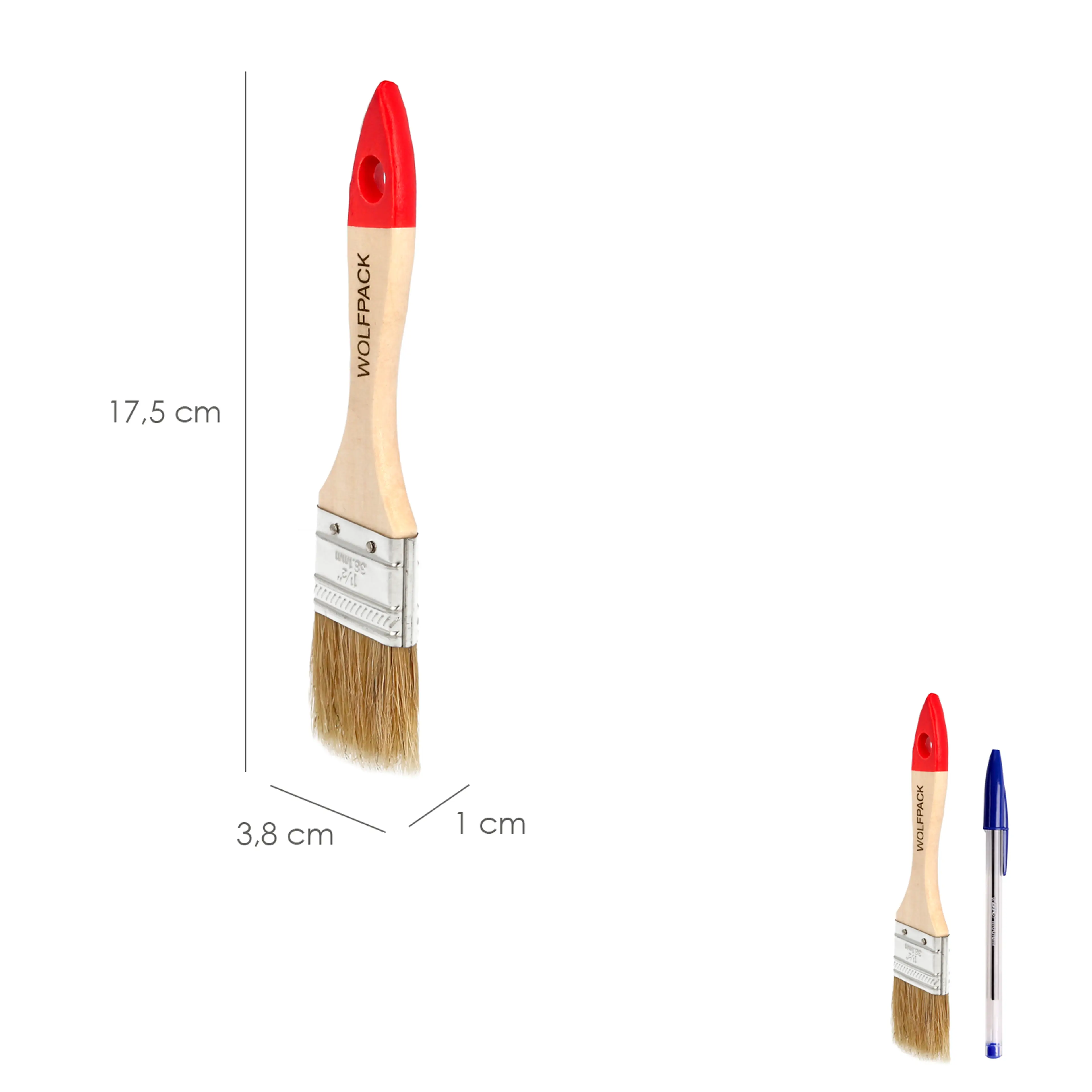 PALETINA BRICO DOBLE CERDA BLANCA N