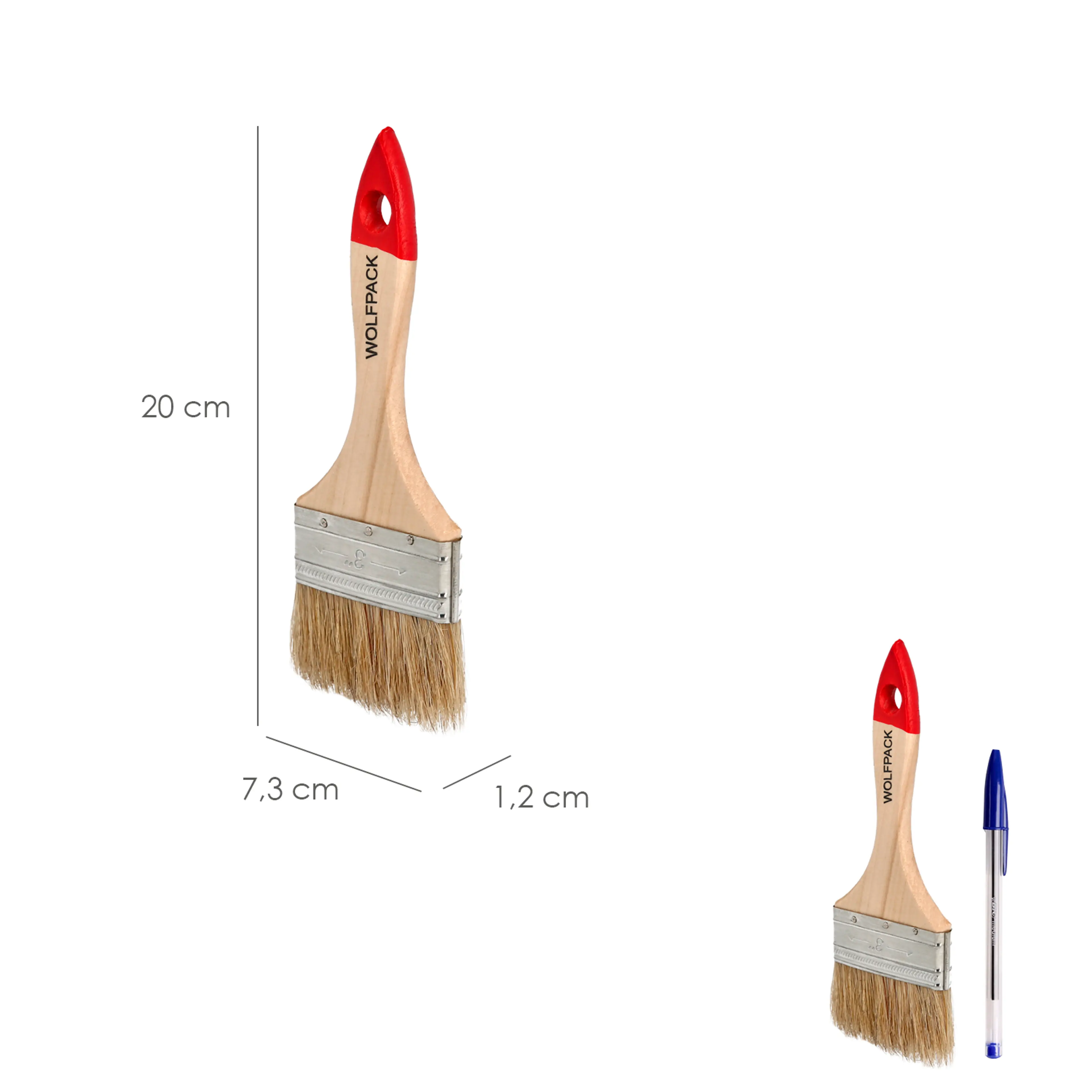 PALETINA BRICO DOBLE CERDA BLANCA N