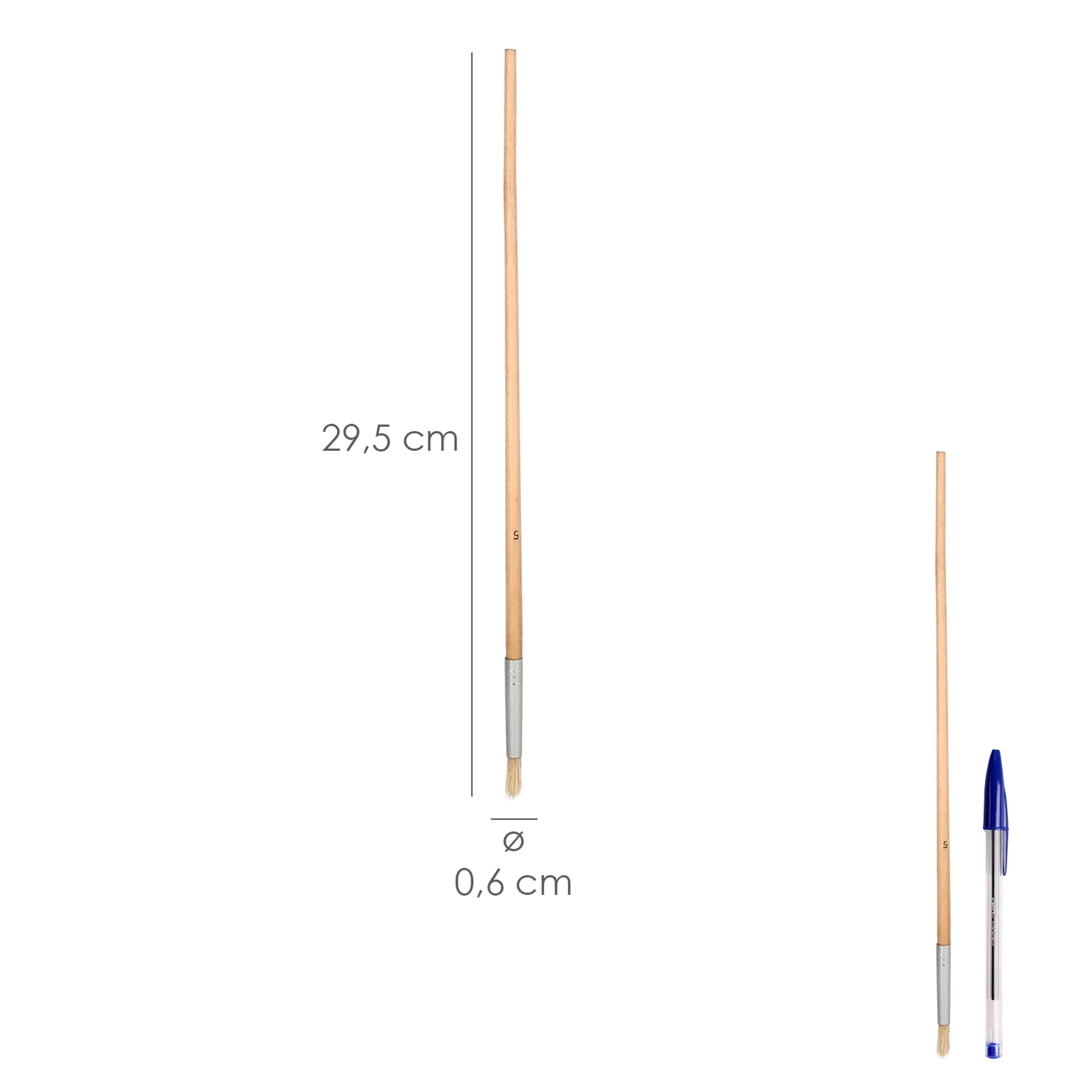 PINCEL BRICO REDONDO CERDA BLANCA N