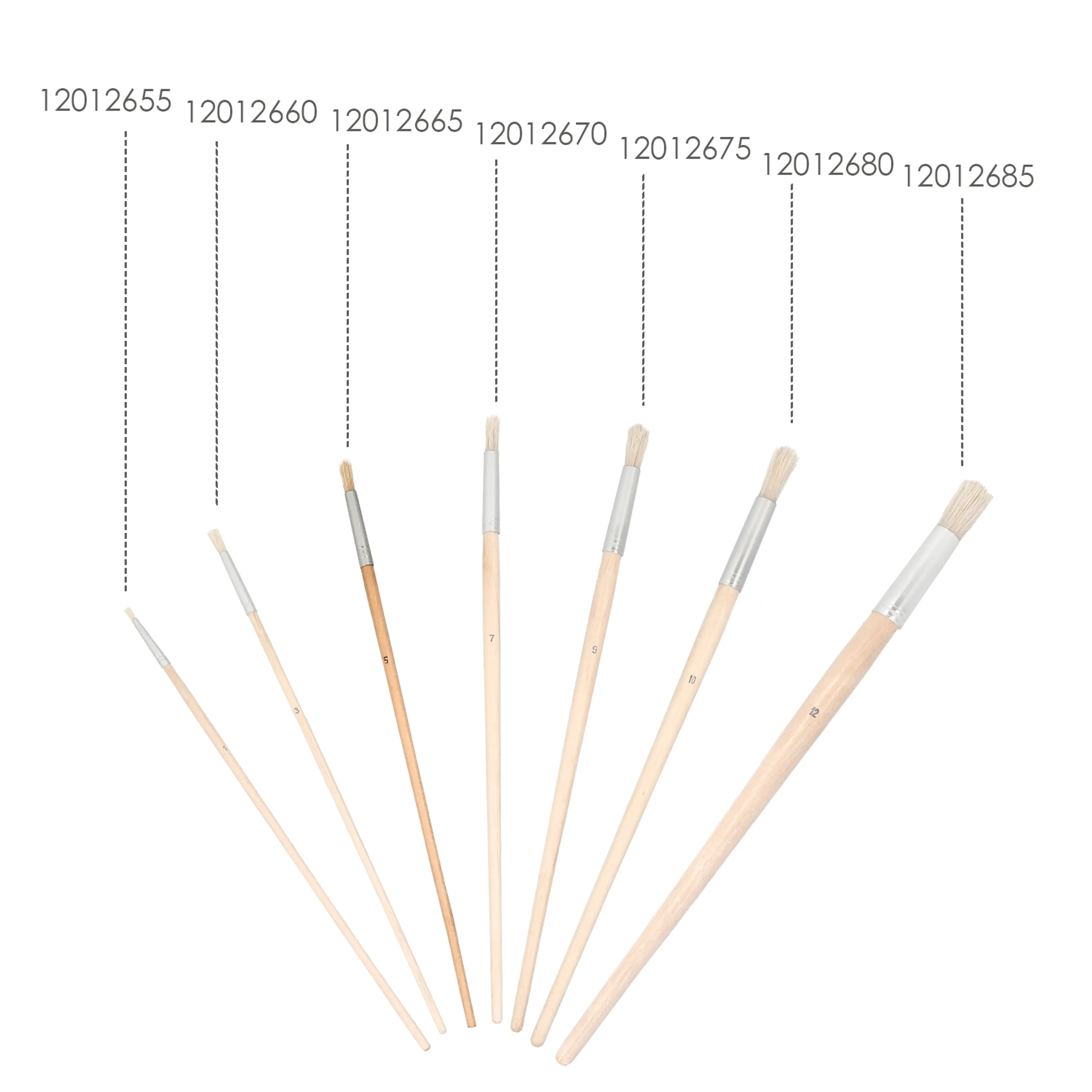 PINCEL BRICO REDONDO CERDA BLANCA N