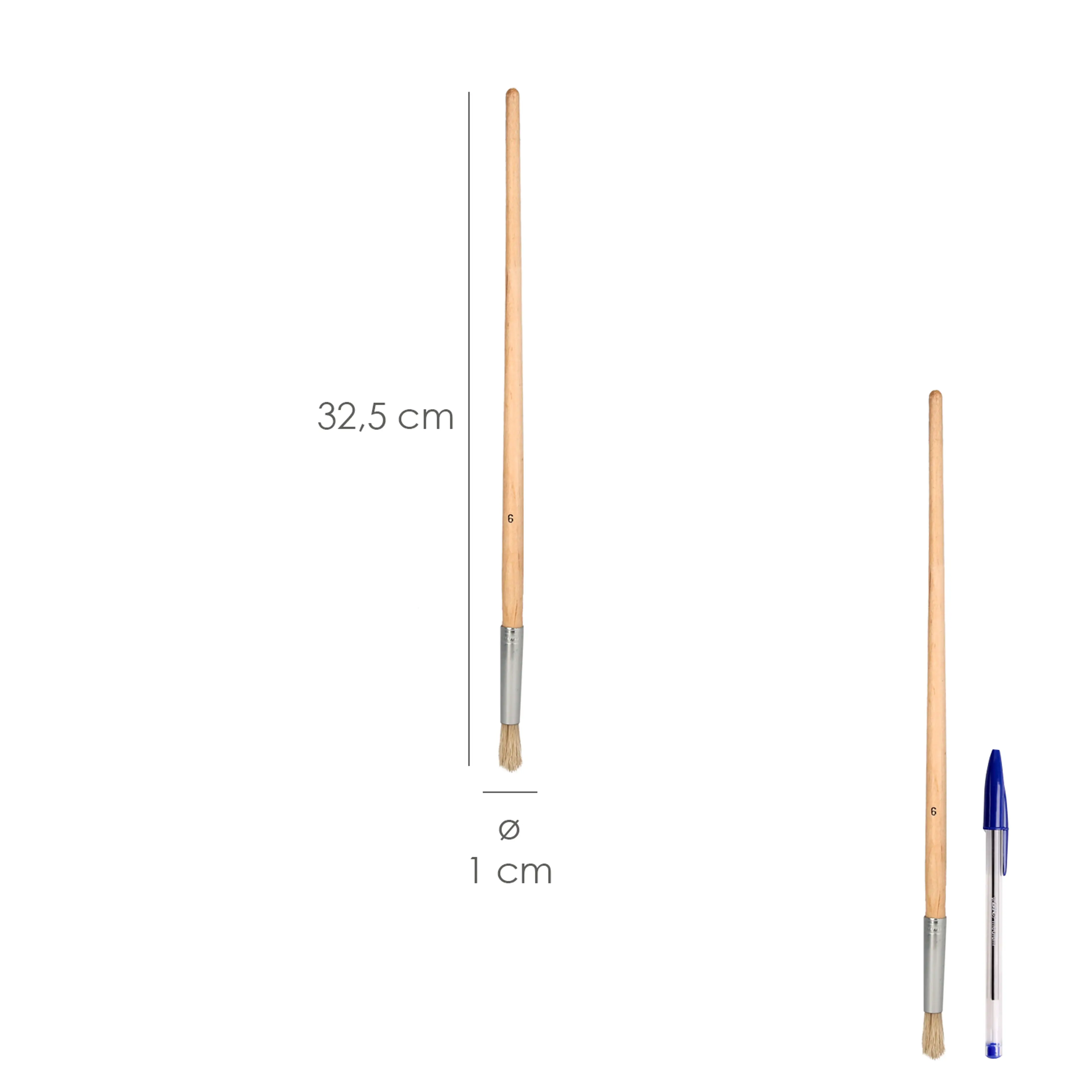 PINCEL BRICO REDONDO CERDA BLANCA N