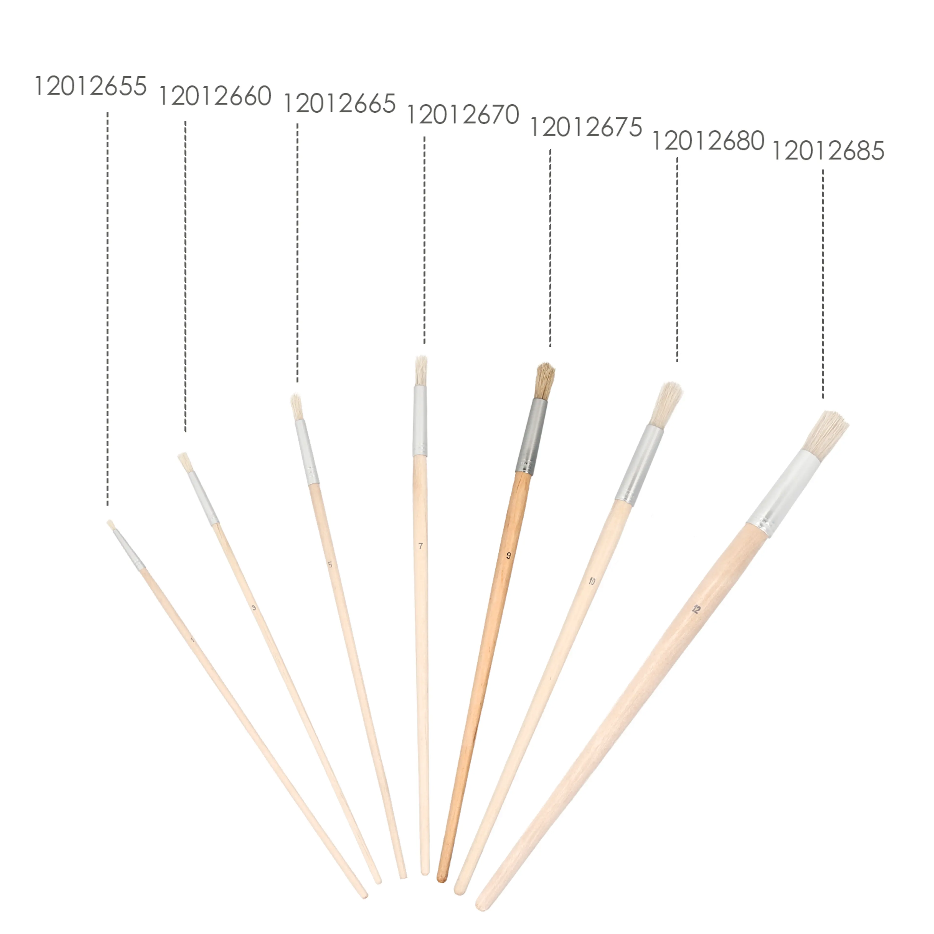 PINCEL BRICO REDONDO CERDA BLANCA N