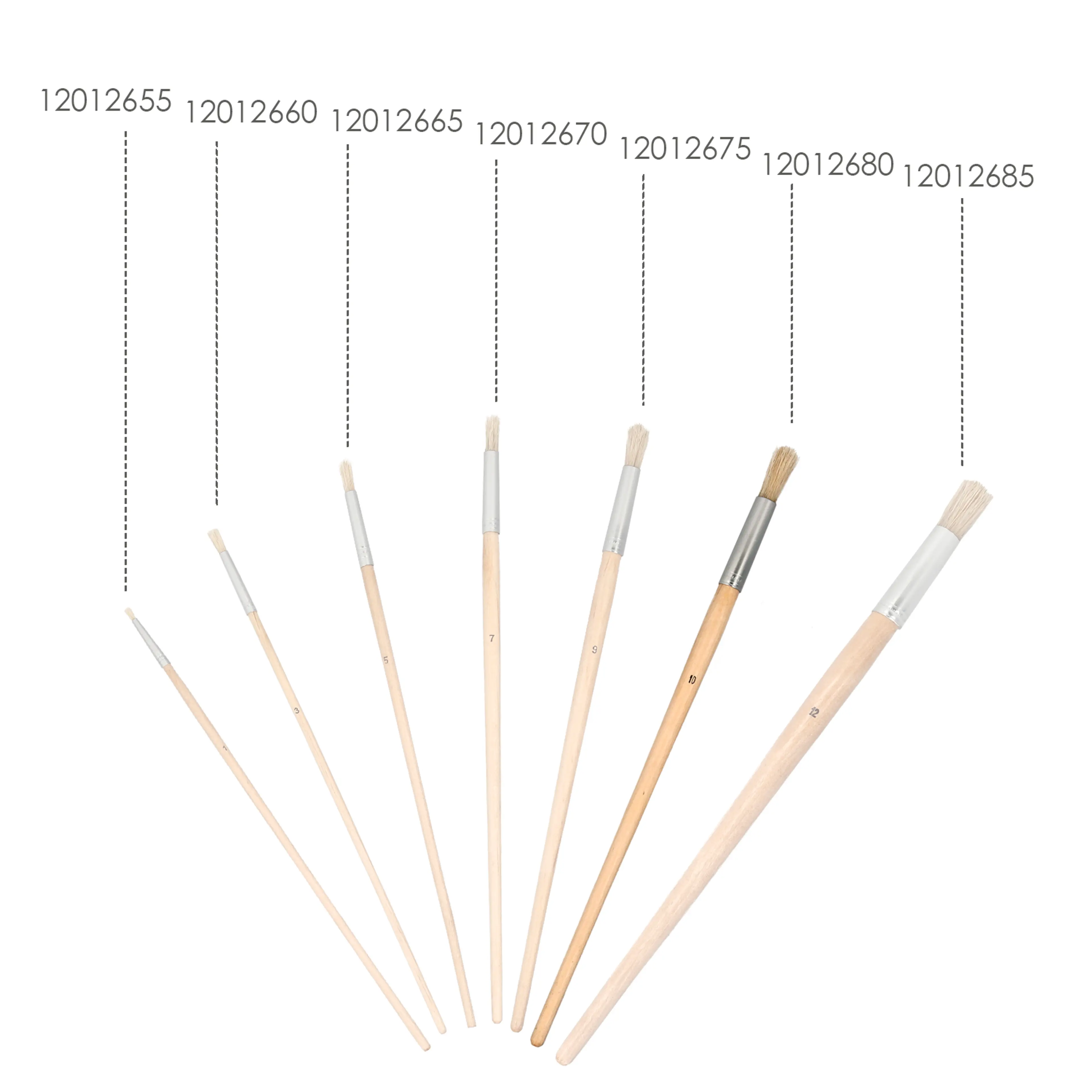 PINCEL BRICO REDONDO CERDA BLANCA N