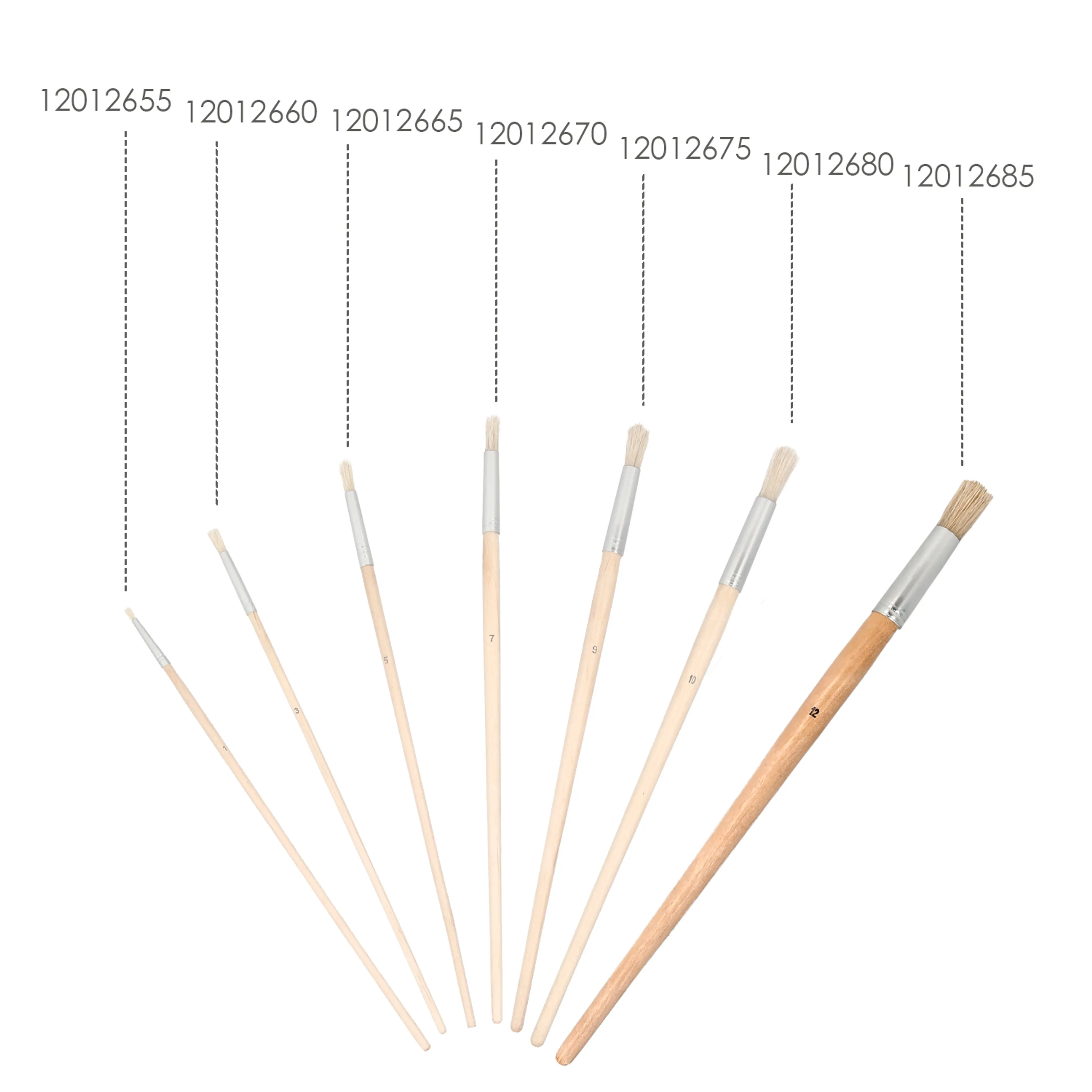 PINCEL BRICO REDONDO CERDA BLANCA N