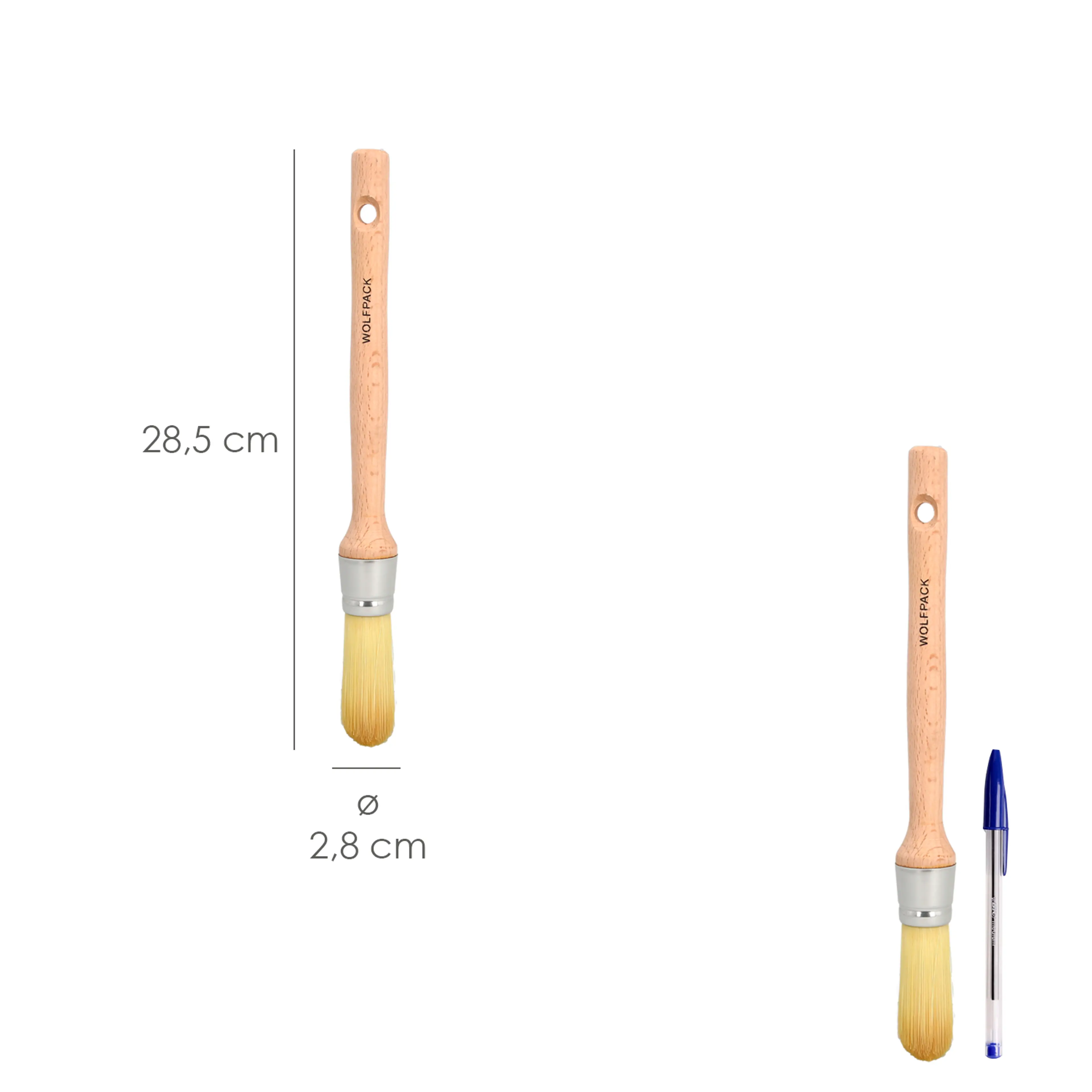BROCHA PINTOR WOLFPACK VIROLA HIERR