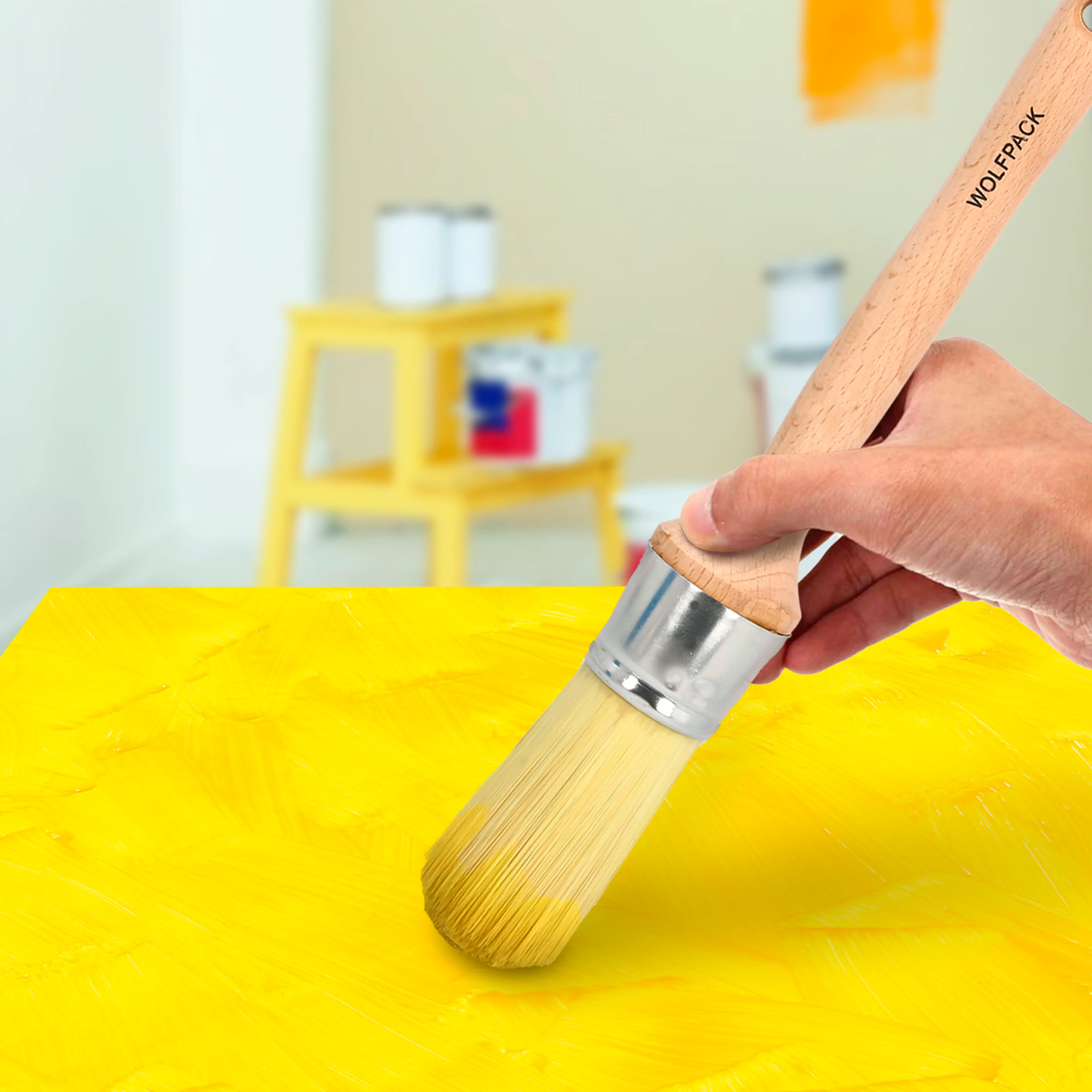 BROCHA PINTOR WOLFPACK VIROLA HIERR