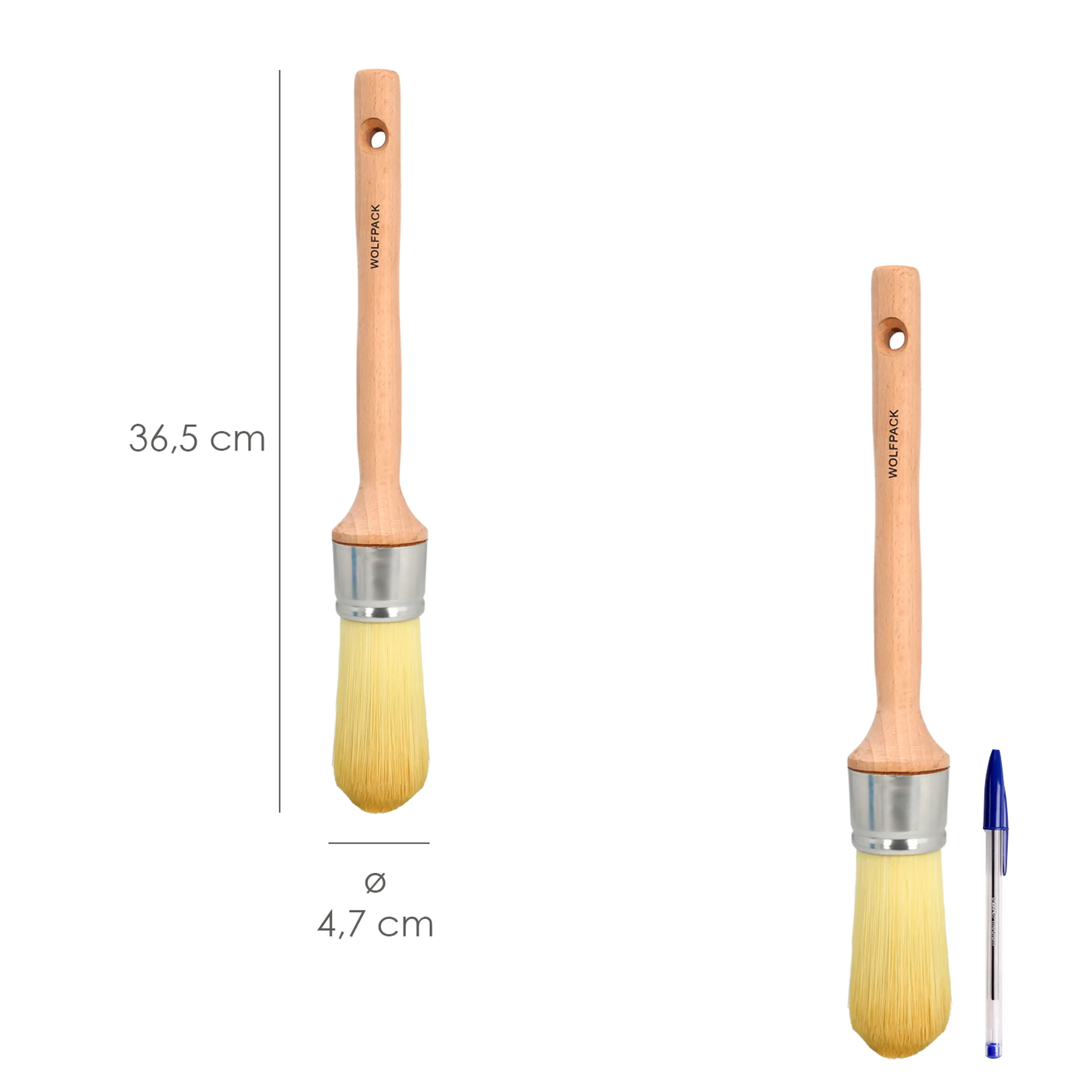 BROCHA PINTOR WOLFPACK VIROLA HIERR