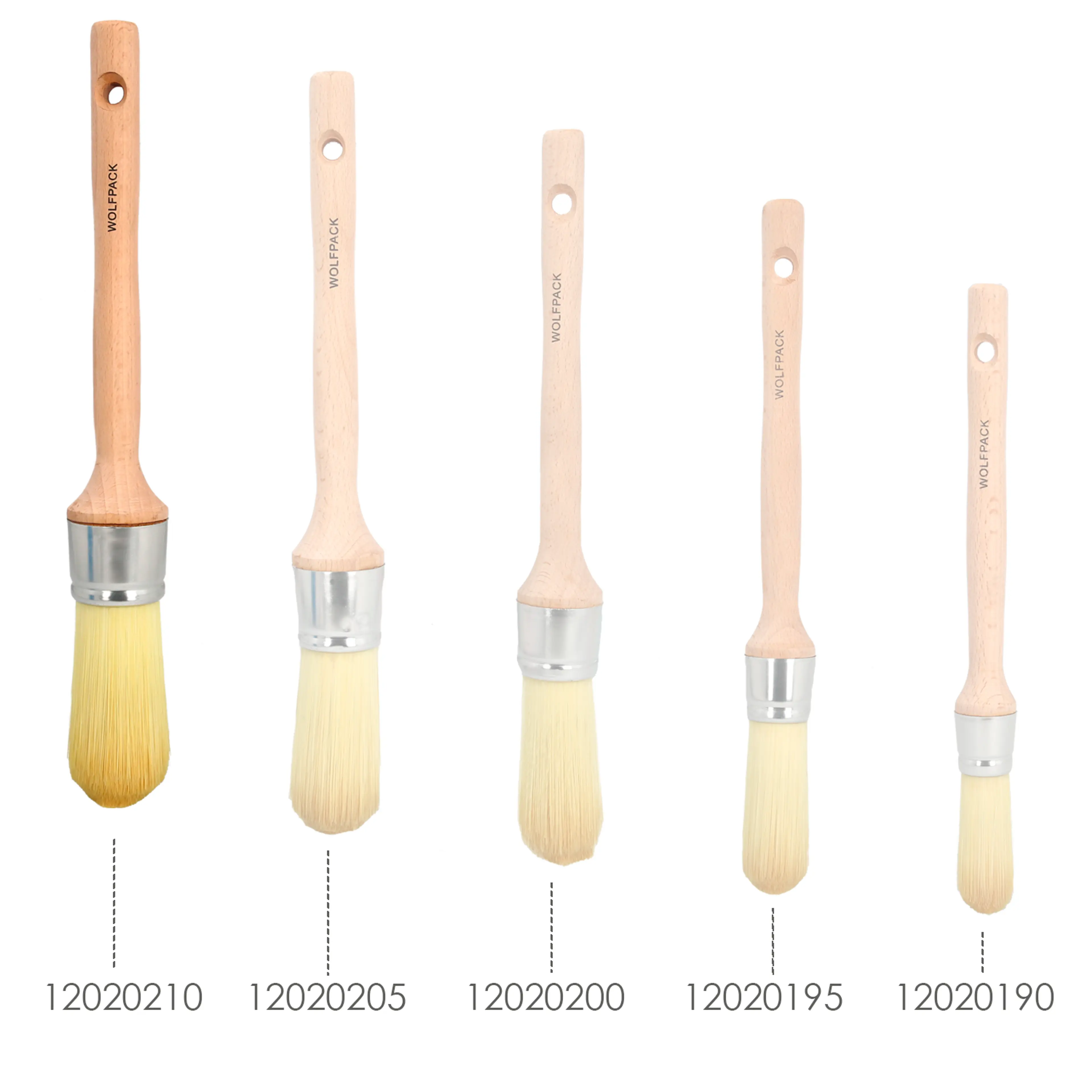 BROCHA PINTOR WOLFPACK VIROLA HIERR