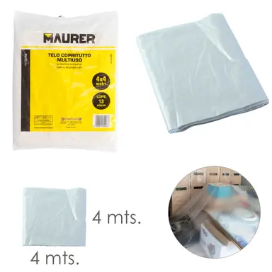 PLASTICO CUBRETODO 4X4 METROS. ESPE