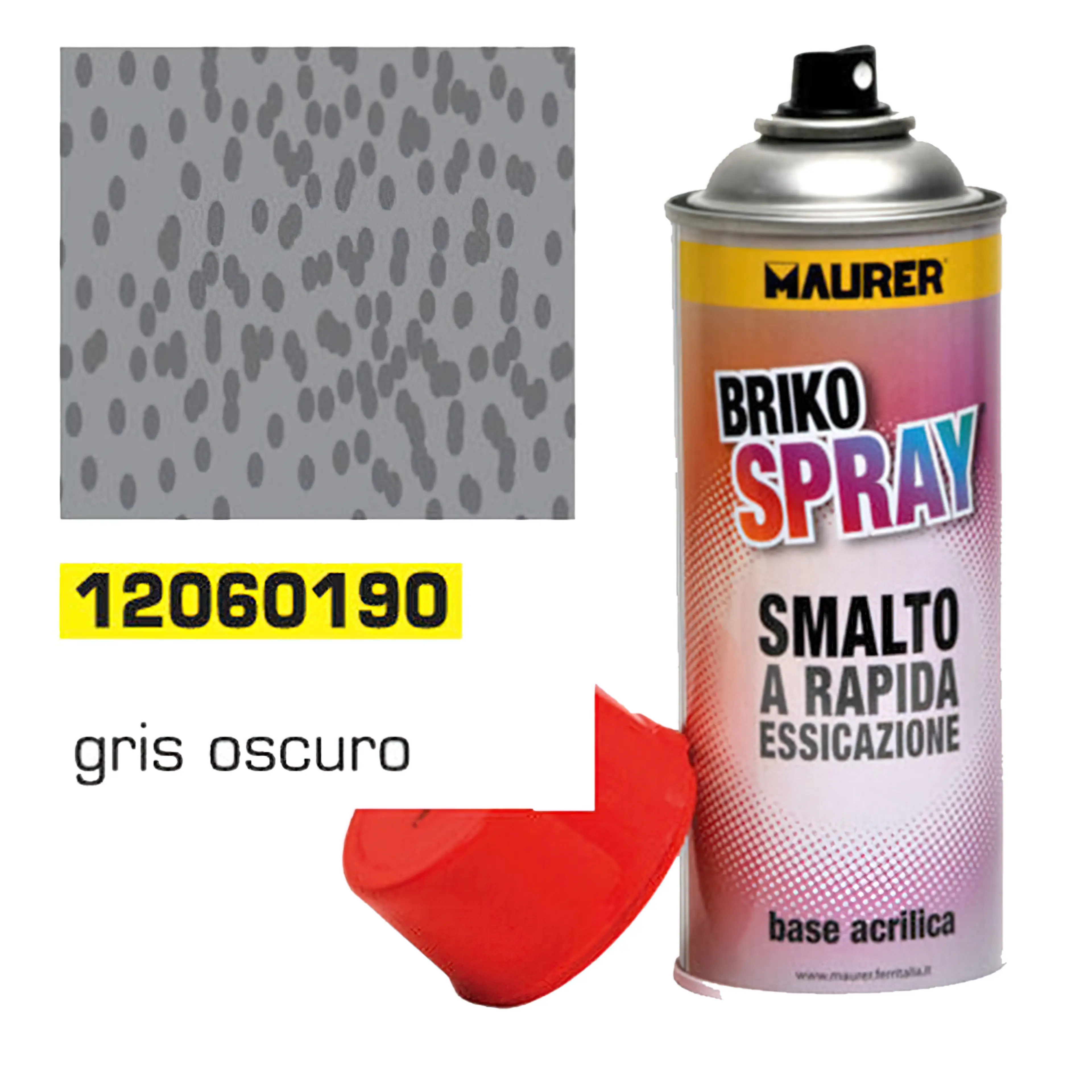 SPRAY PINTURA GRIS FORJA OSCURO 400