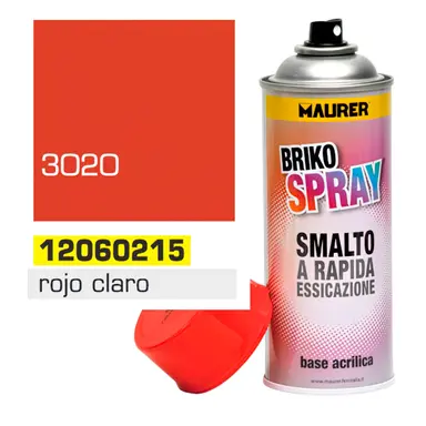SPRAY PINTURA ROJO CLARO TRAFICO 40