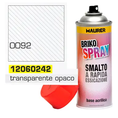 SPRAY PINTURA TRANSPARENTE OPACO MA