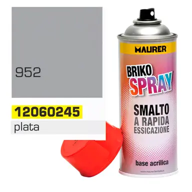 SPRAY PINTURA PLATA 400 ML.