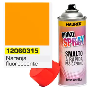 SPRAY PINTURA NARANJA FLUORESCENTE 