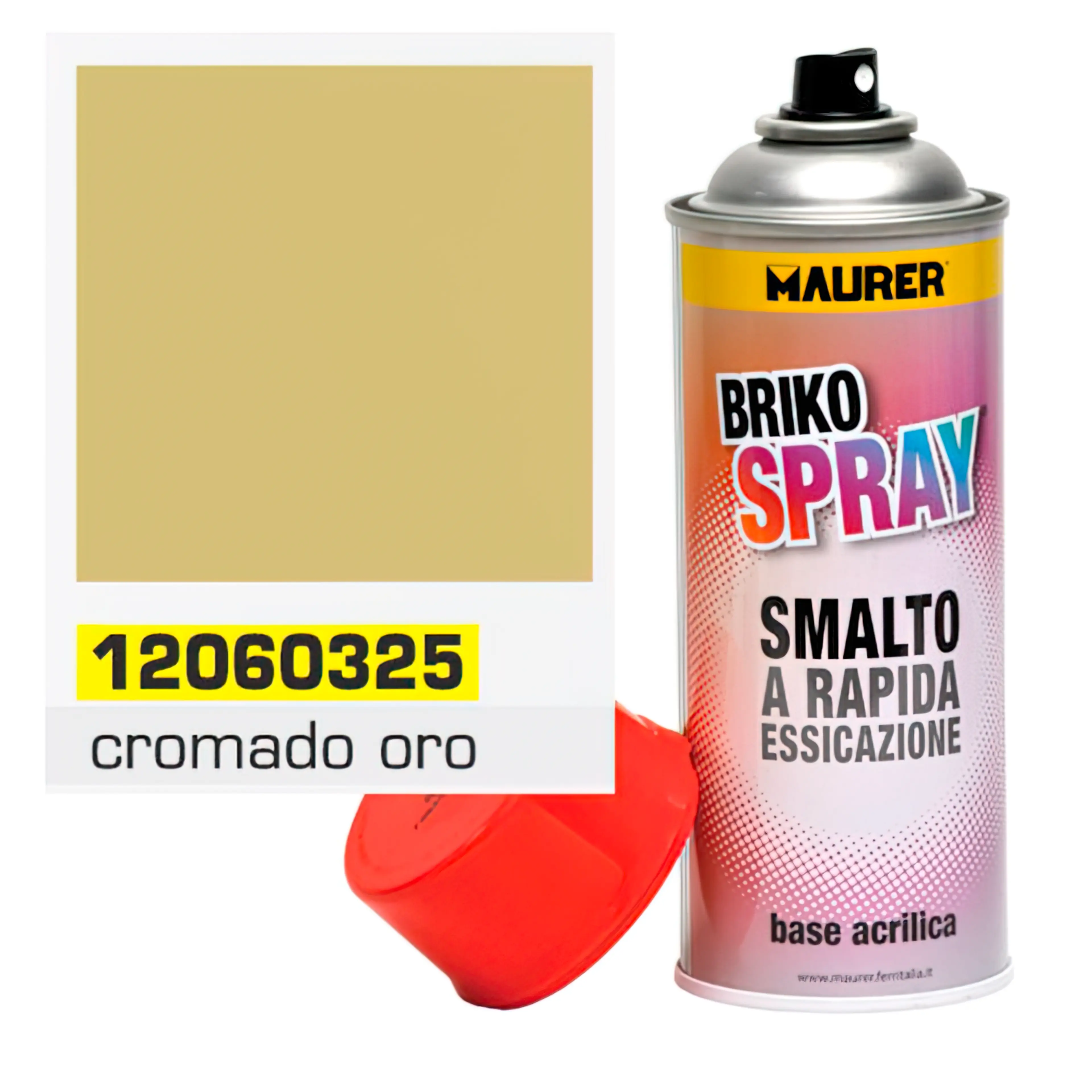 SPRAY PINTURA CROMADO ORO 400 ML.