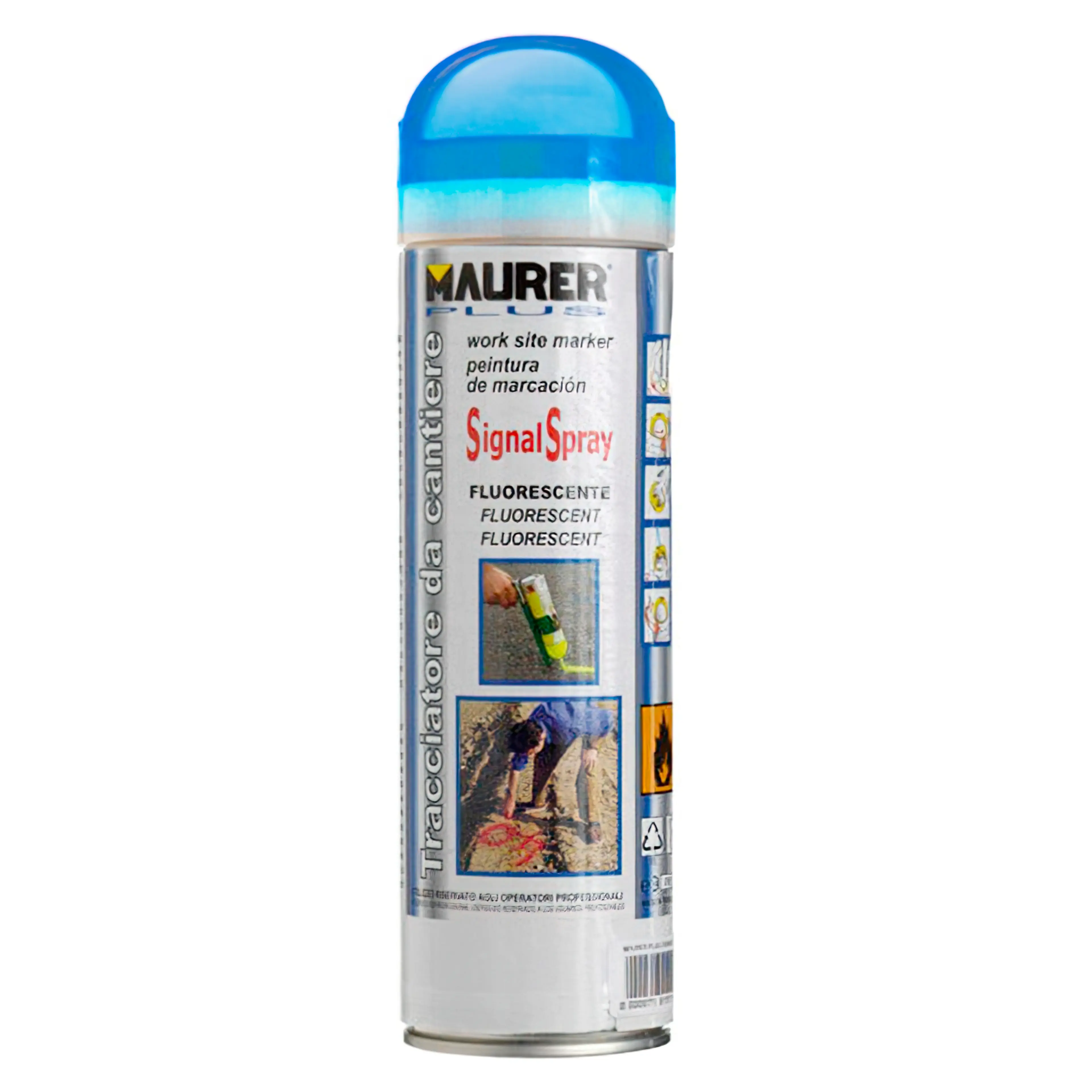 SPRAY PINTURA TRAZADOR AZUL FLUORES