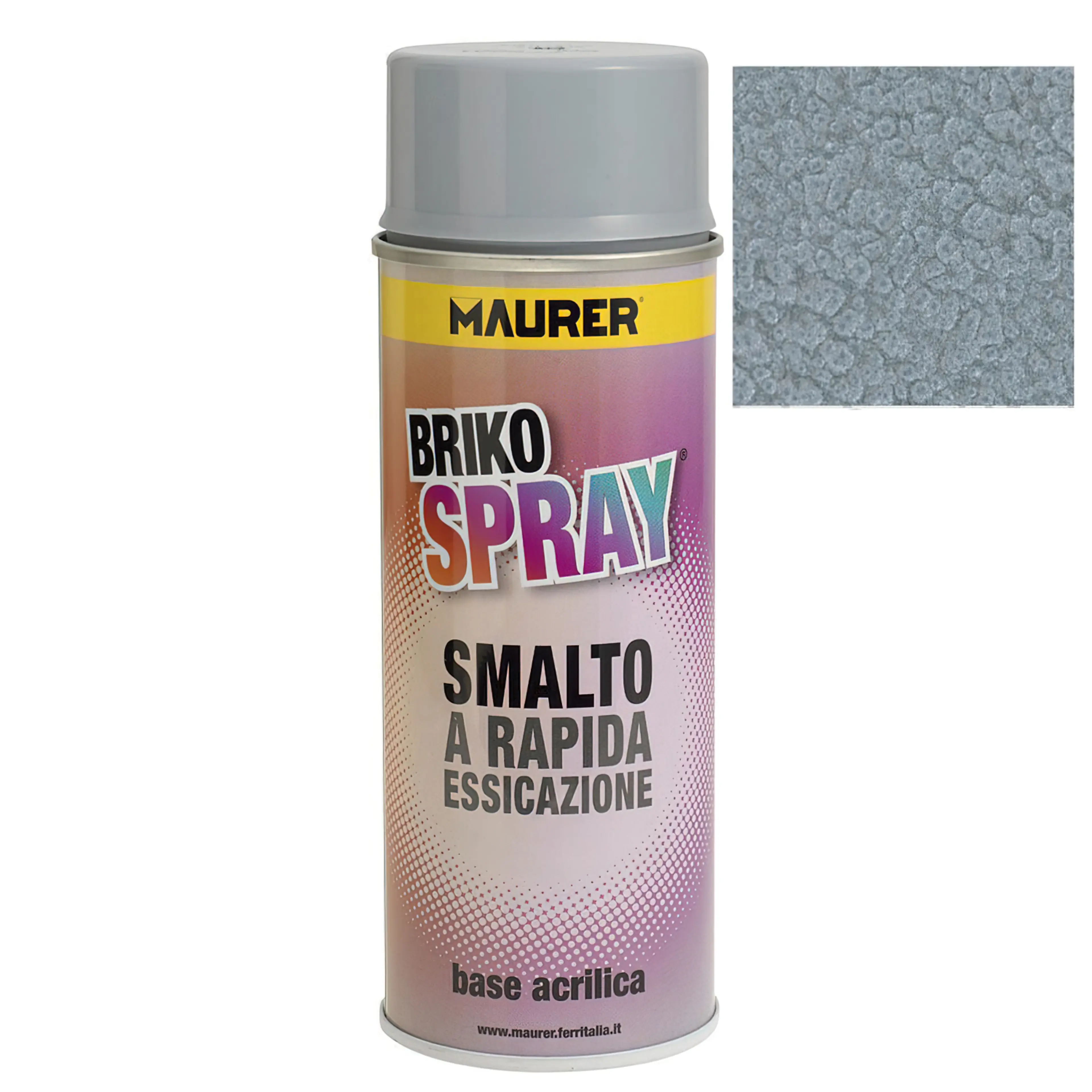 SPRAY PINTURA MATELE PLATA 400 ML.