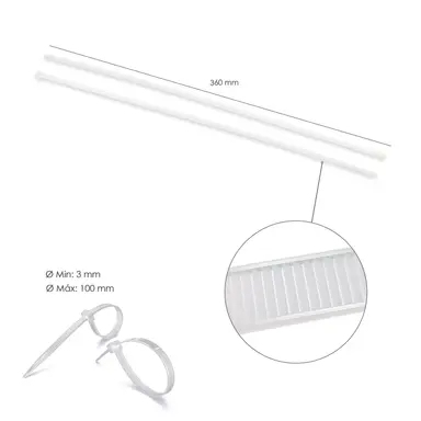 BRIDA NYLON 100%. COLOR NATURAL 4,5