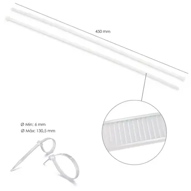 BRIDA NYLON 100%. COLOR NATURAL 7,5