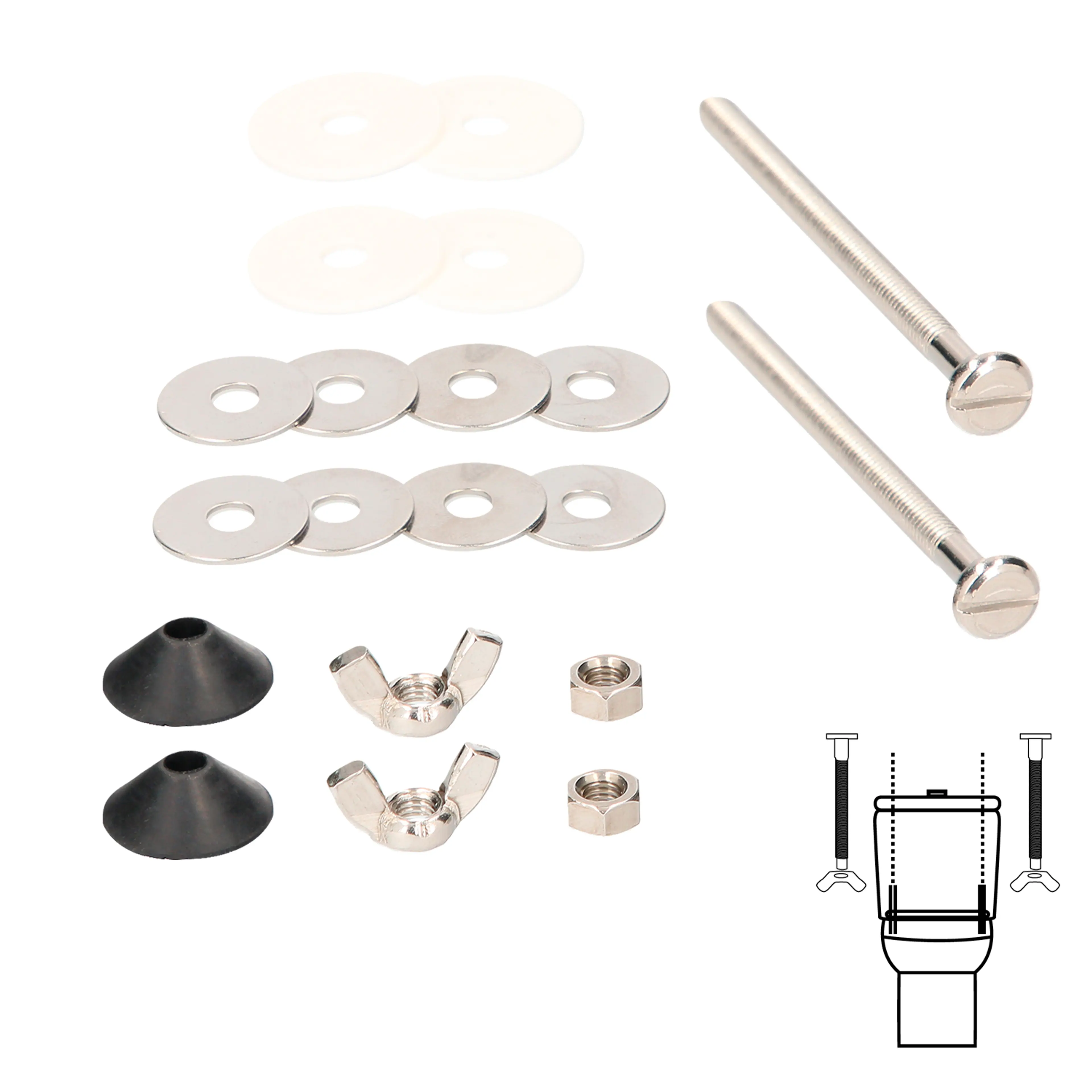 KIT SANITARIO CISTERNA / INODO 6X90